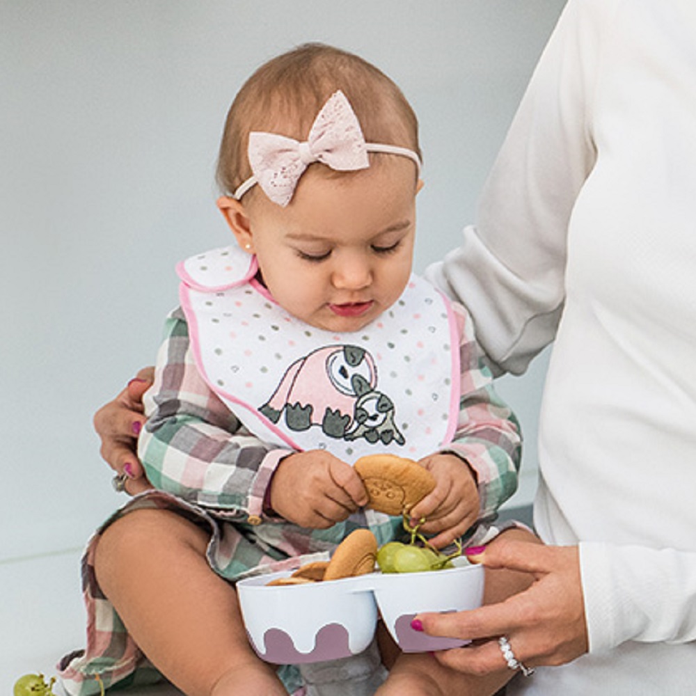 Нагрудник Babyono текстиль 1 шт. в ассортименте - фото 8