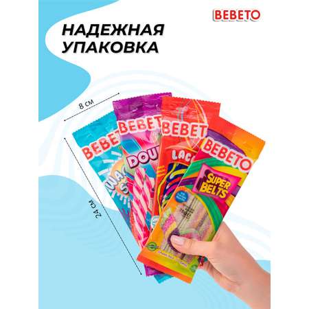 Мармелад жевательный Bebeto Ассорти 4 вида по 75 грамм