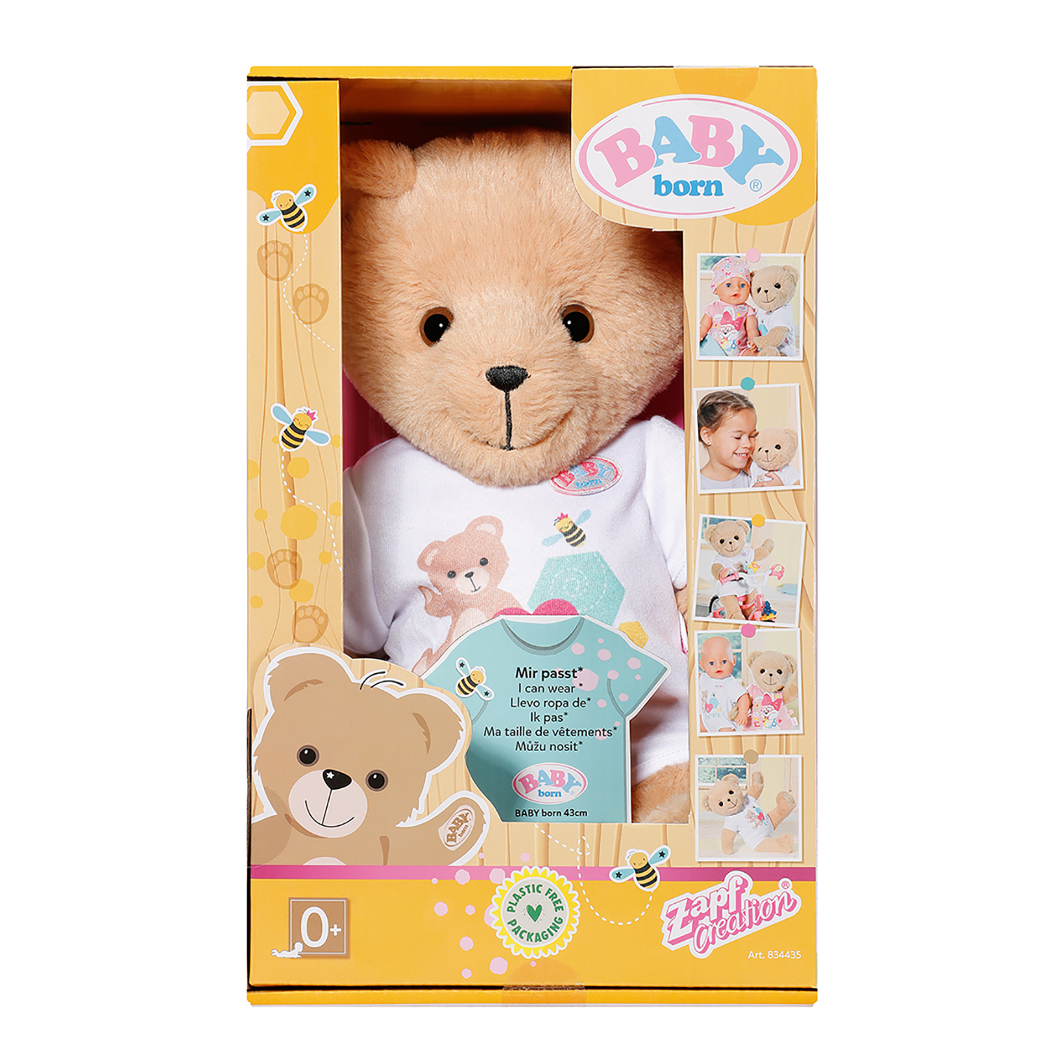 Мягкая игрушка BABY BORN мишка - фото 7