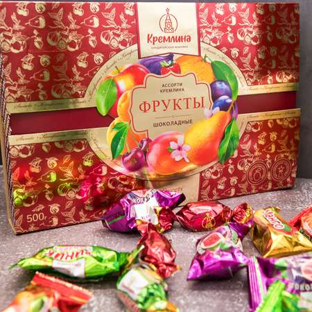 Конфеты ассорти Кремлина в подарочной коробке 500 г