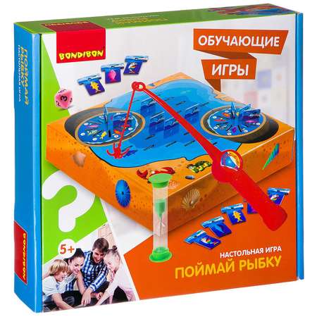 Настольная игра Bondibon мемо на ловкость Поймай Рыбку