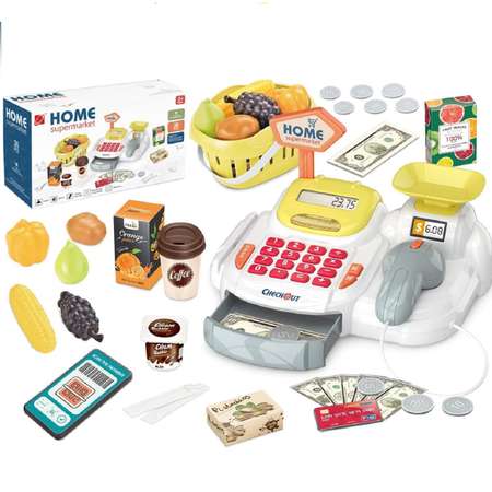 Игровой набор ТОТОША касса, продукты