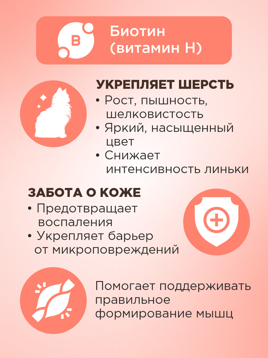 Полезное лакомство для кошек GOODR CAT со вкусом норвежского лосося 90 таблеток - фото 5