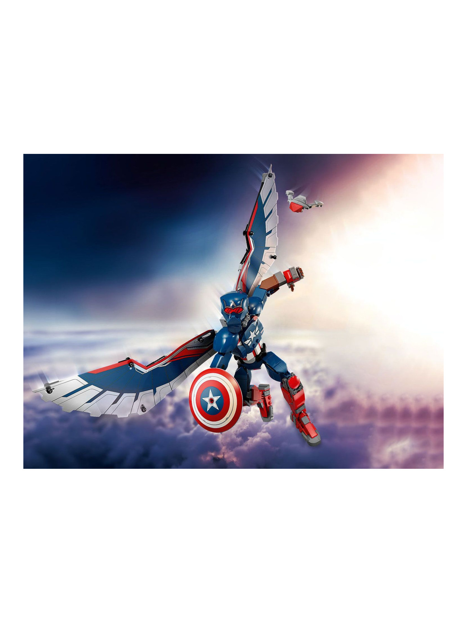 Конструктор LEGO Marvel Super Heroes Сэм Уилсон 359 дет. - фото 2