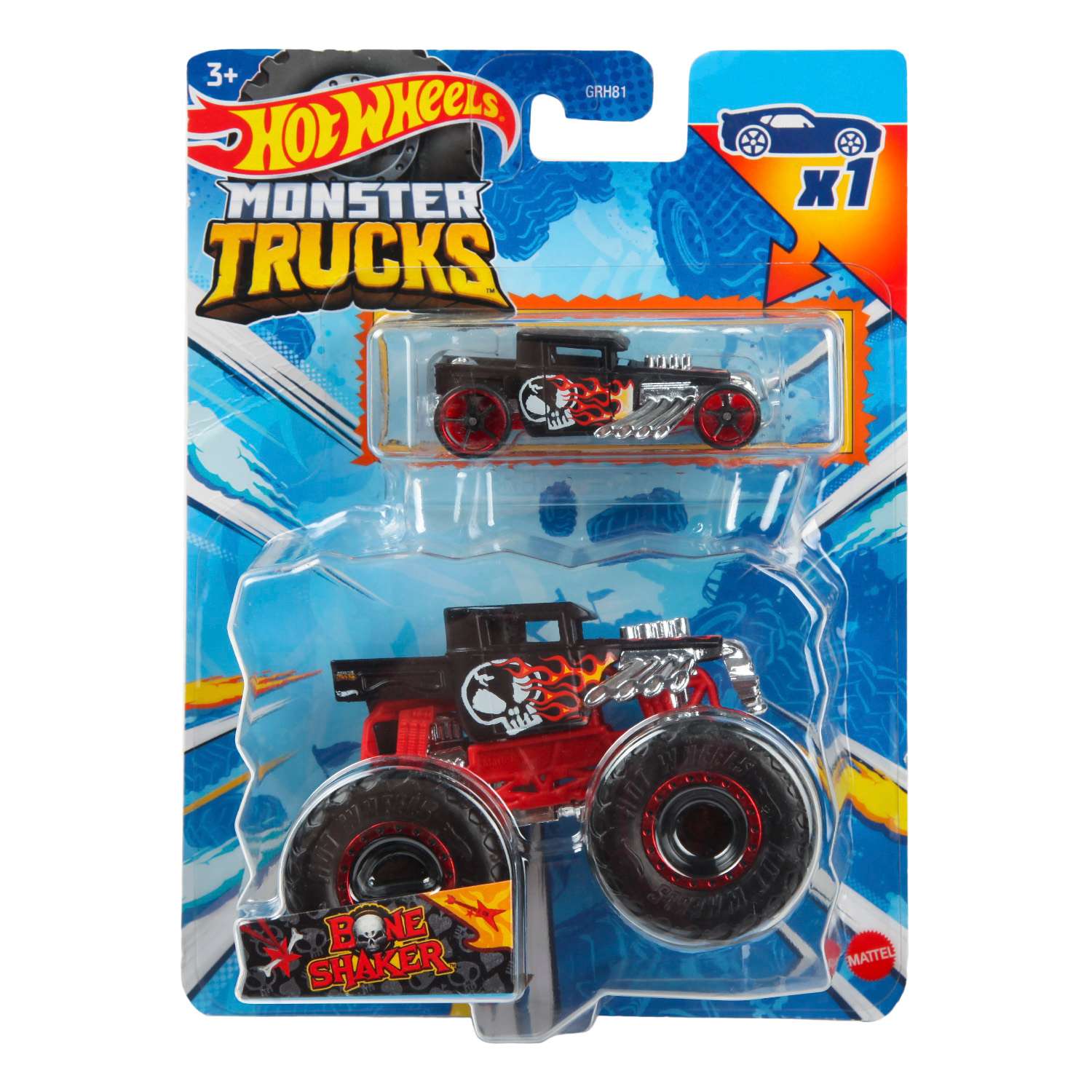 Монстр-трак Hot Wheels 1:64 GRH81 - фото 2