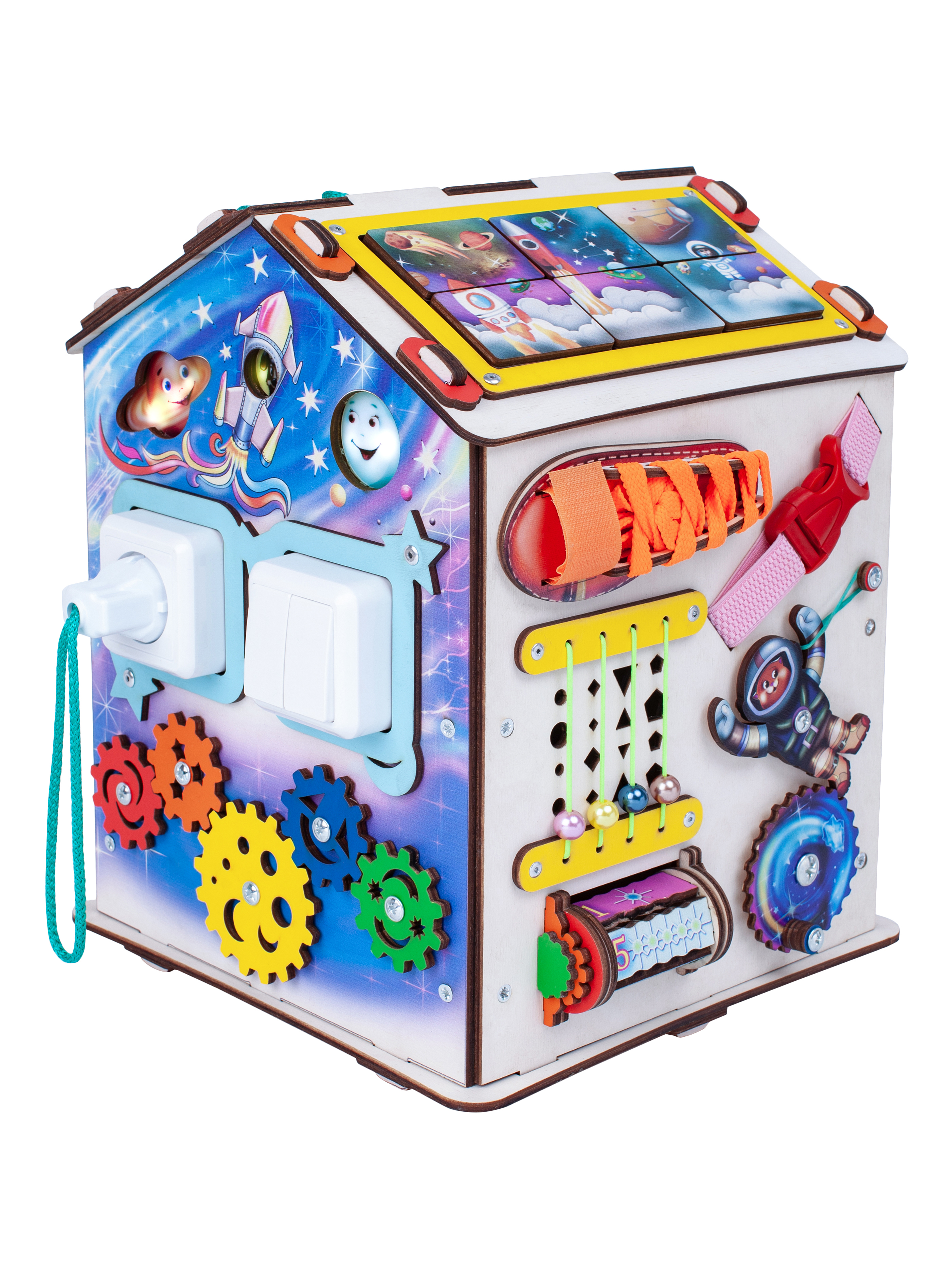 Игрушка Jolly Kids бизиборд Космос - фото 5