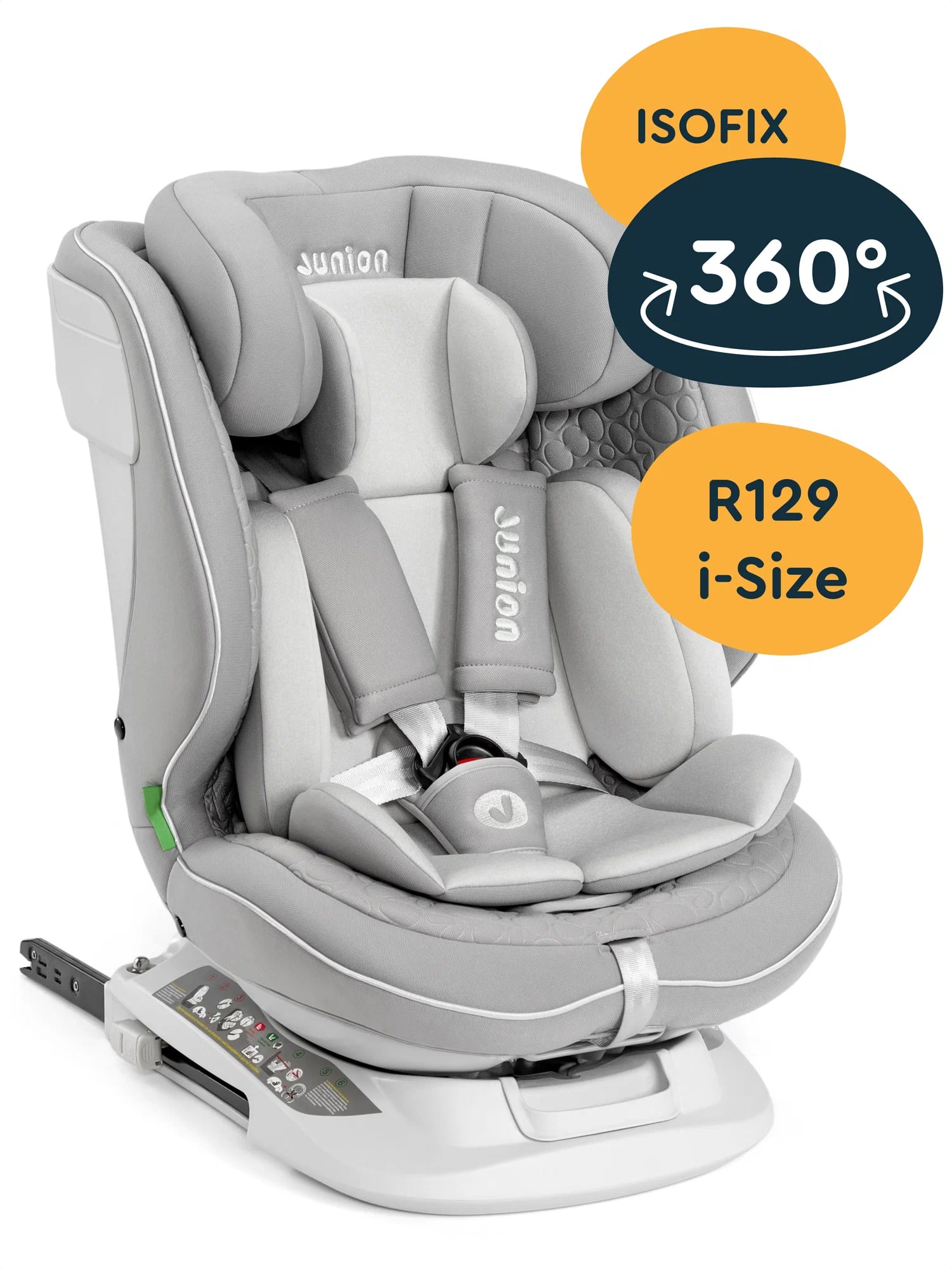 Автокресло Junion Julsi Isofix 0+/1/2/3 (0-36 кг) - фото 1