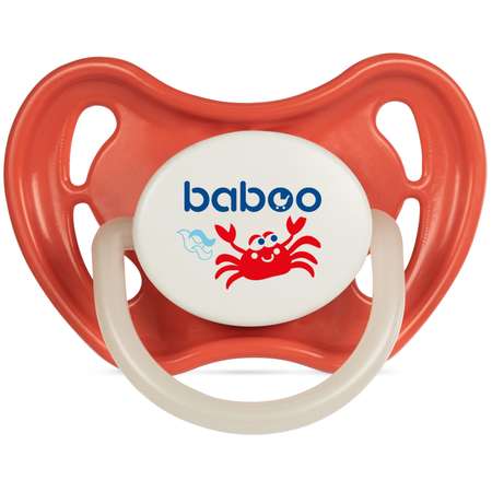 Пустышка BABOO латекс анатомическая от 0 мес.