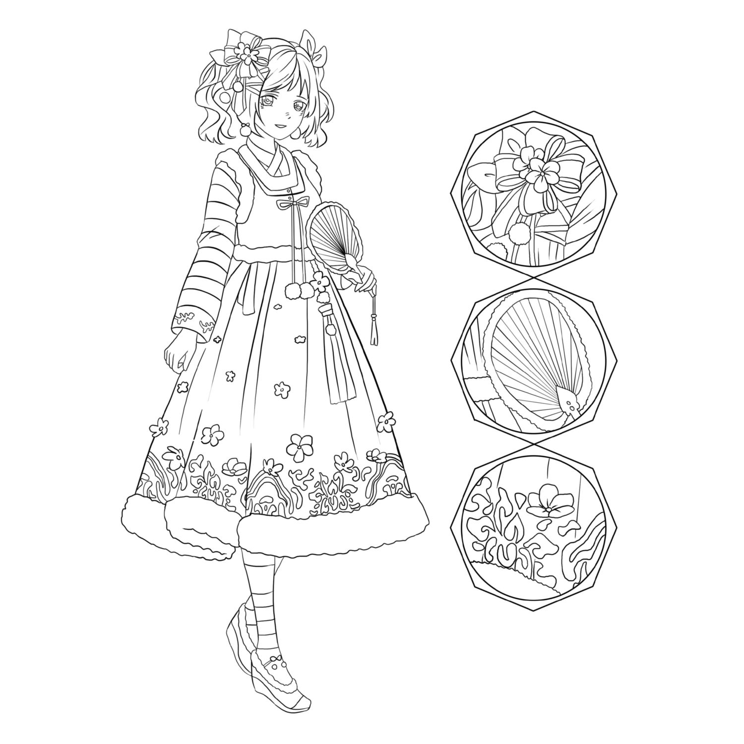 Книга Эксмо Art book. Impressed by Love Nikki-Dress Up Queen. Раскраска - фото 7