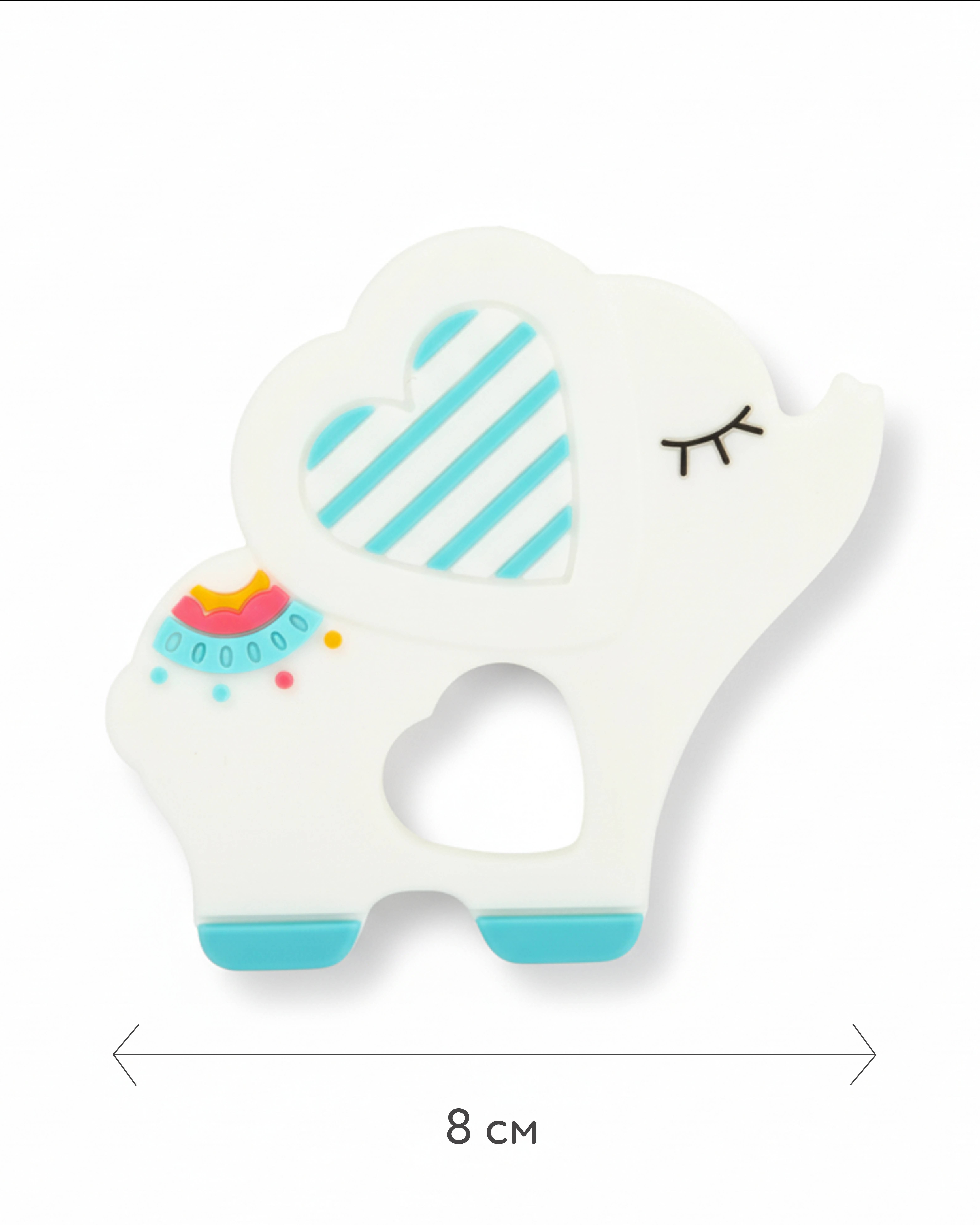 Прорезыватель BabyGo Elephant - фото 5