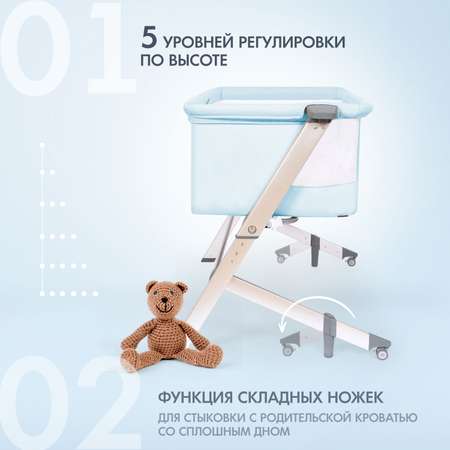 Колыбель Nuovita Accanto Dalia голубой