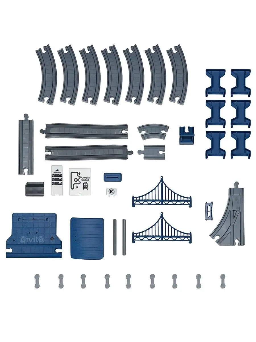 Набор железнодорожный Givito G211-016 - фото 11