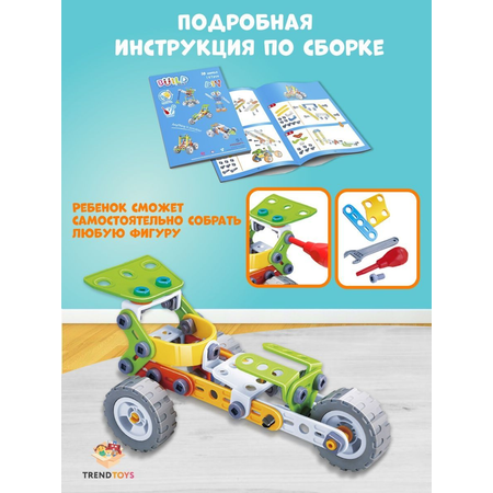Конструктор TrendToys Машинки сборная игровая модель