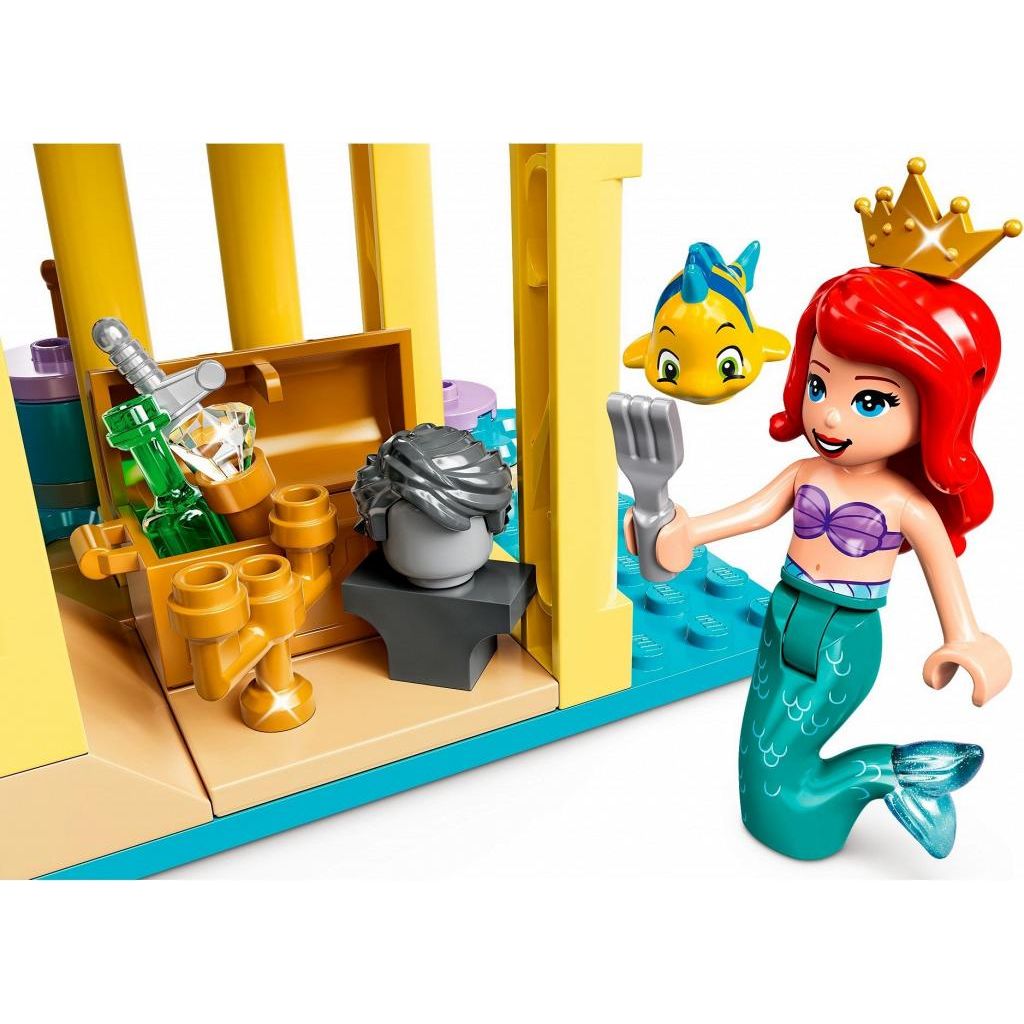 Конструктор LEGO Disney Princess Подводный дворец Ариэль 498 дет. - фото 6