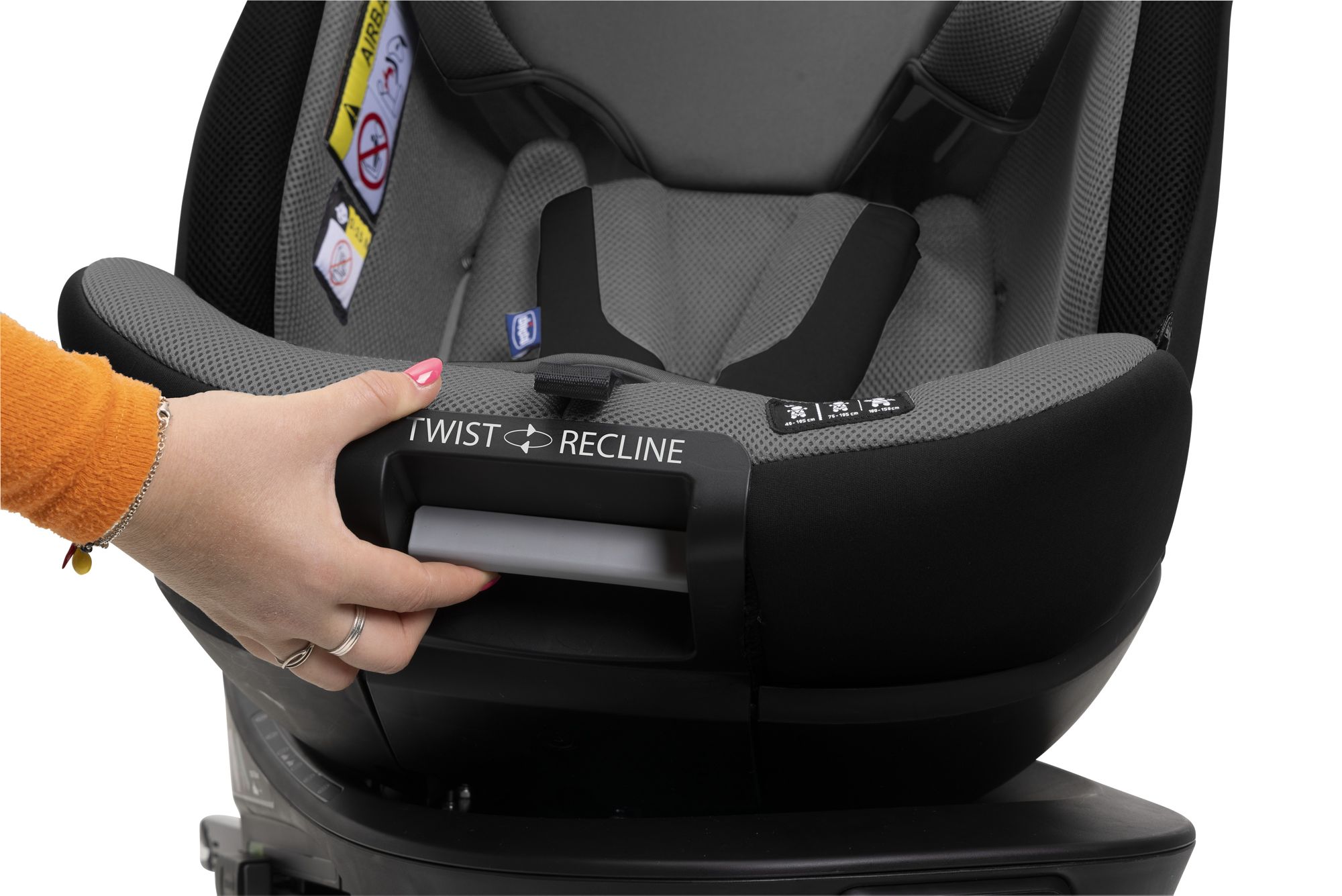 Автокресло Chicco Isofix 0+/1/2/3 (0-36 кг) черный - фото 6