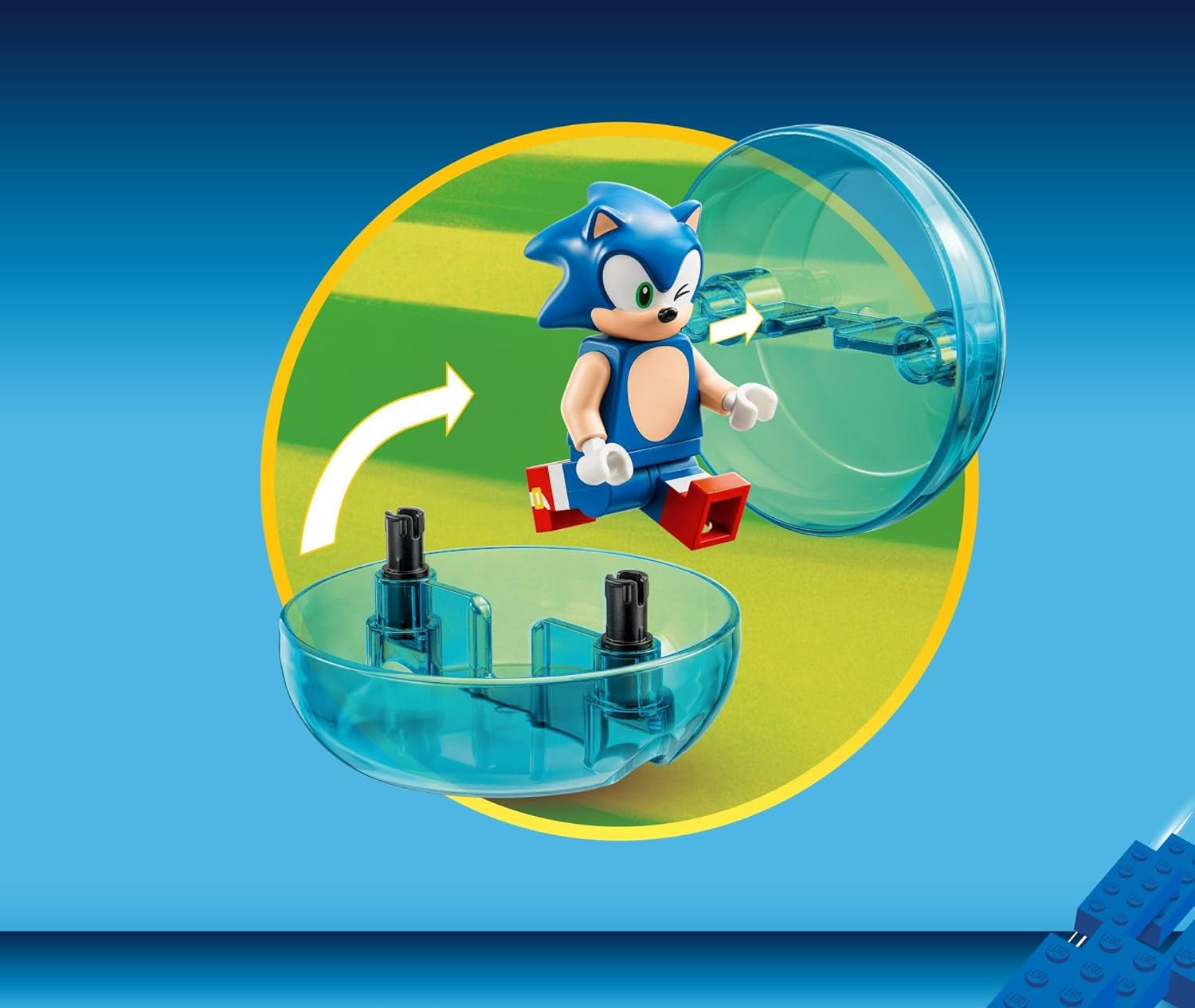 Конструктор LEGO Sonic the Hedgehog Sonic vs Dr. Eggman Death Egg 615 дет. - фото 4