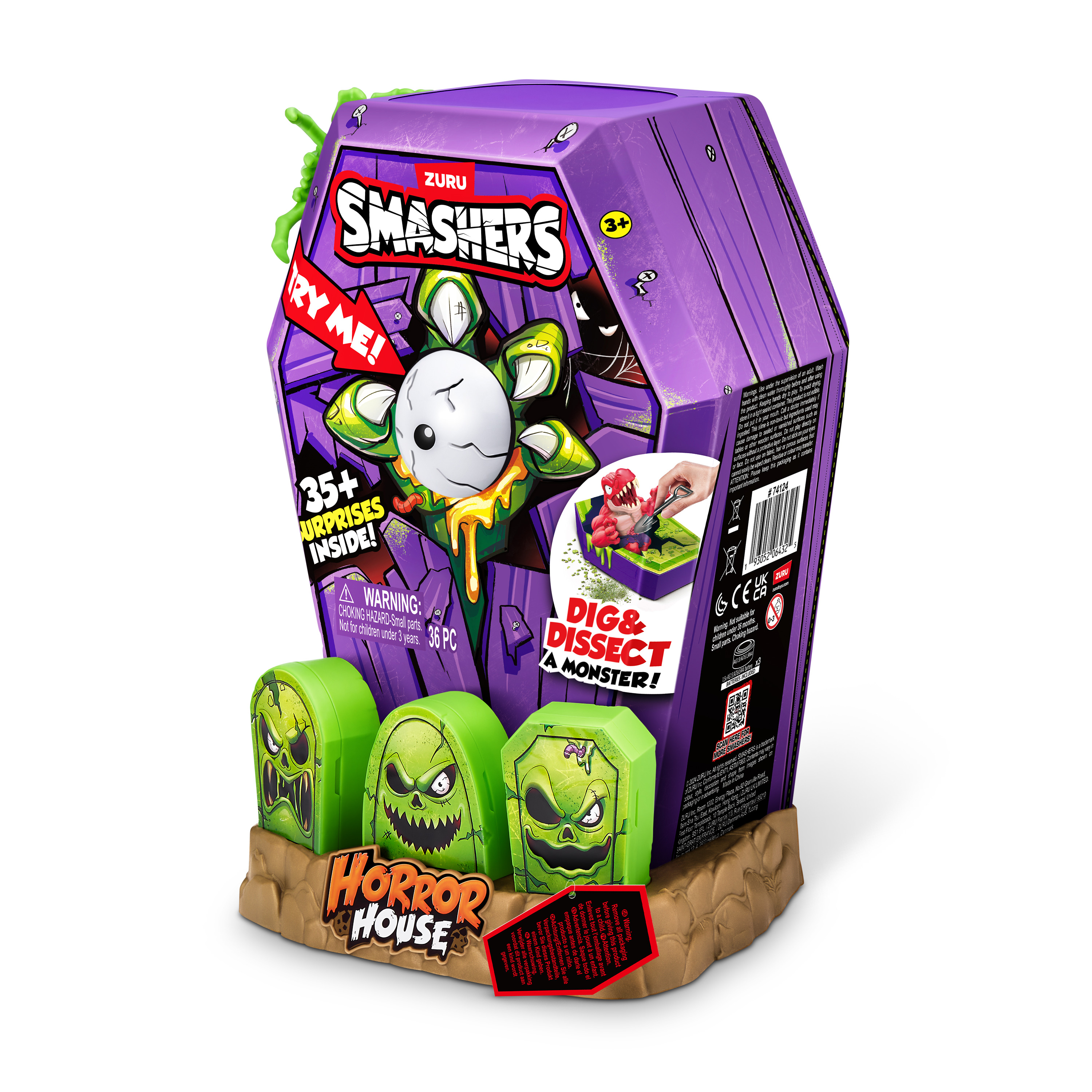 Игровой набор Zuru Smashers Дом Ужасов большой - фото 20
