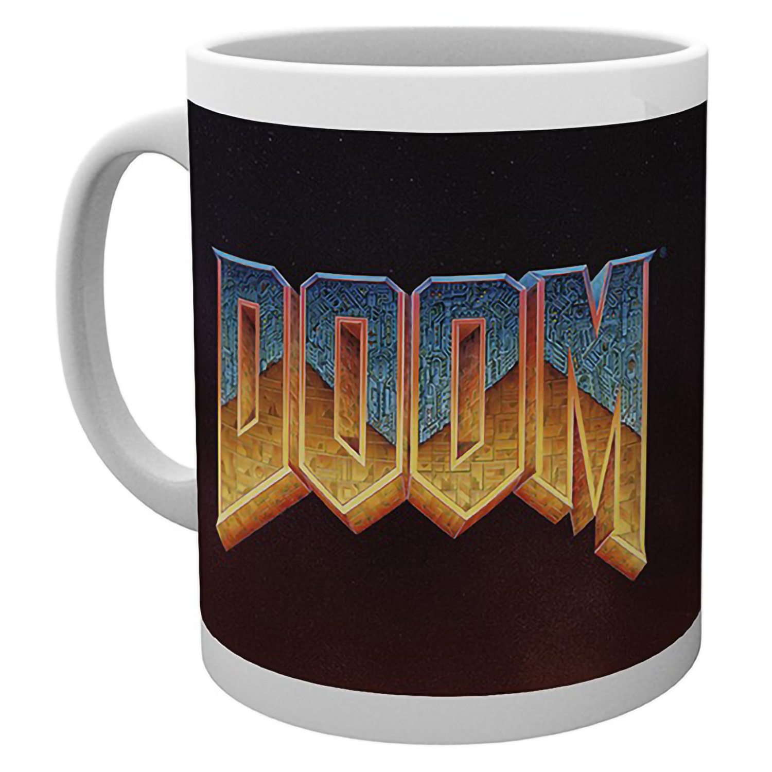Кружка ABYStyle Gb Eye Doom Mug 320 ml Doom Classic Logo subli box x2 MG1293 - фото 1