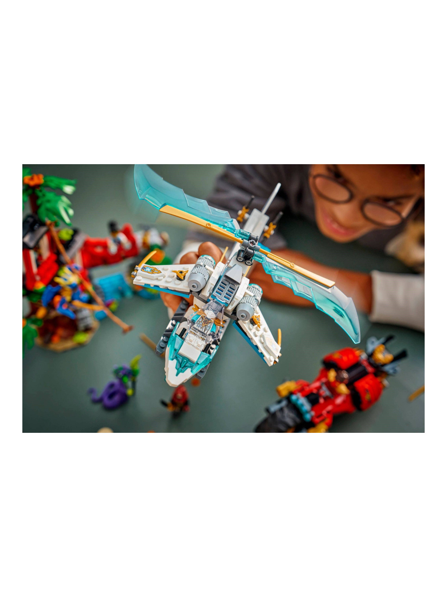 Конструктор LEGO NINJAGO Битва за дом на дереве 642 дет. - фото 12