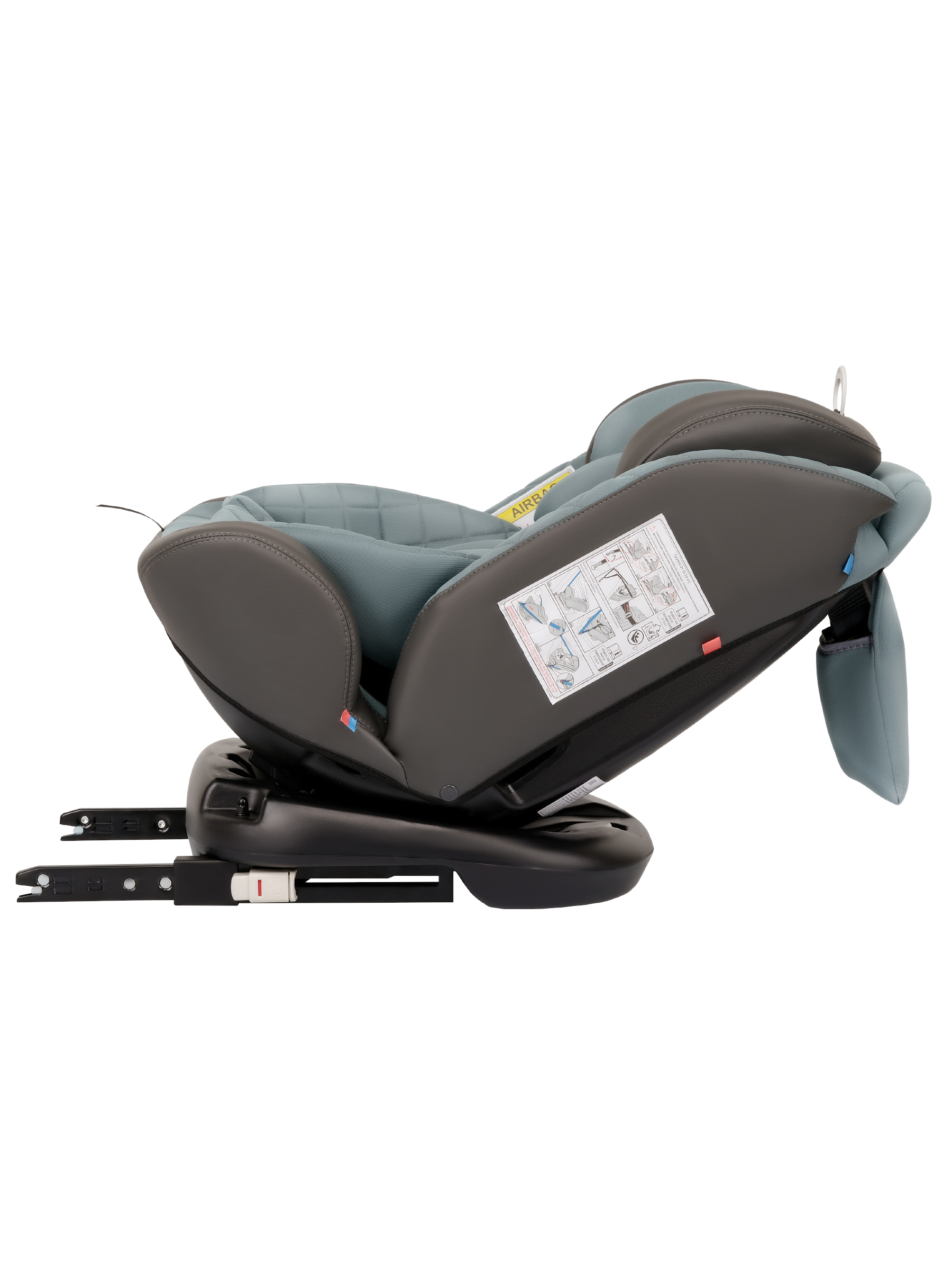 Автокресло Indigo Fuller Isofix 0+/1/2/3 (0-36 кг) зеленый - фото 9