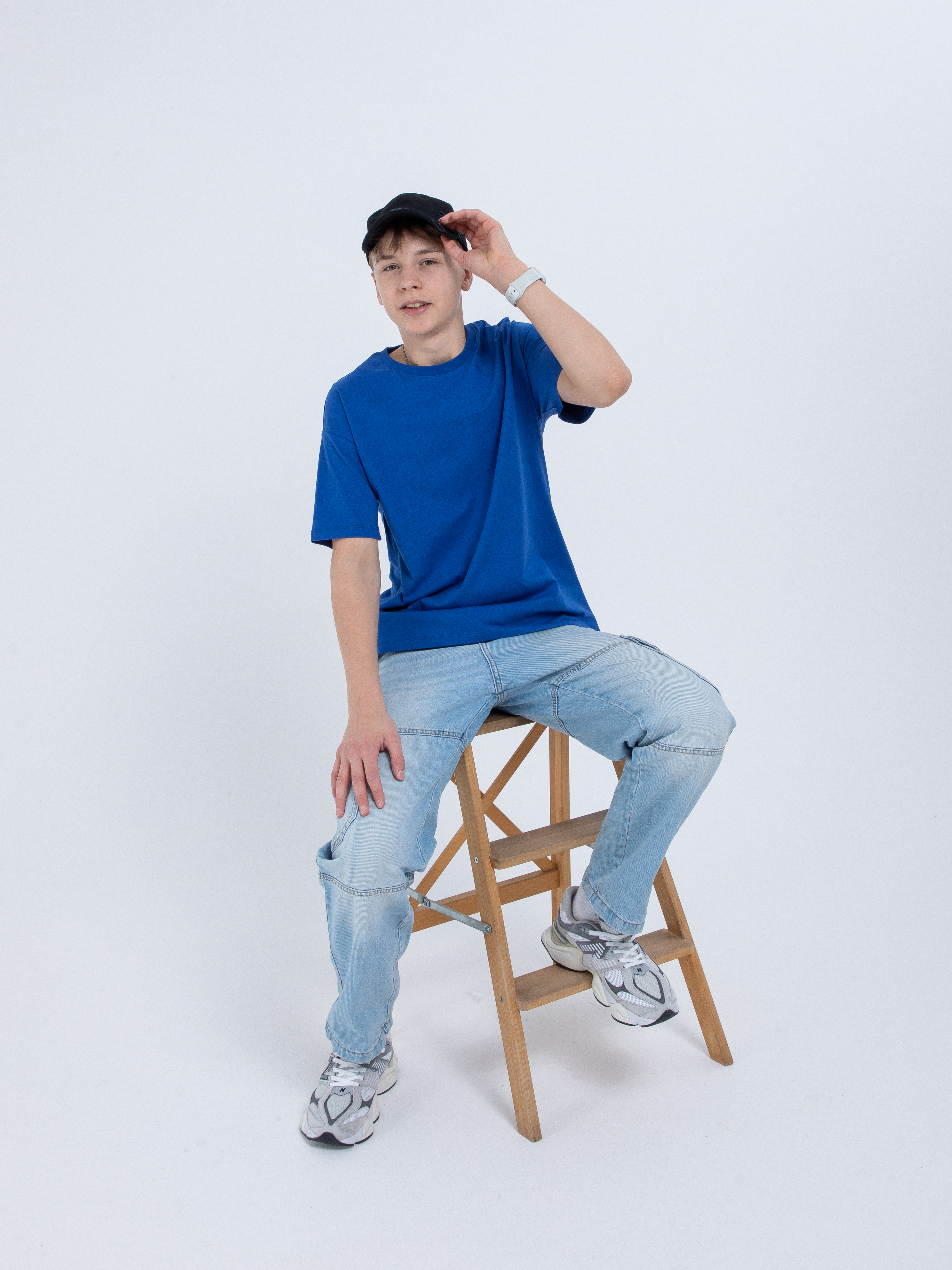 Футболка STELLA MODA 11601._электрик - фото 9