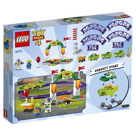 Конструктор LEGO 4+ Аттракцион Паровозик блочный
