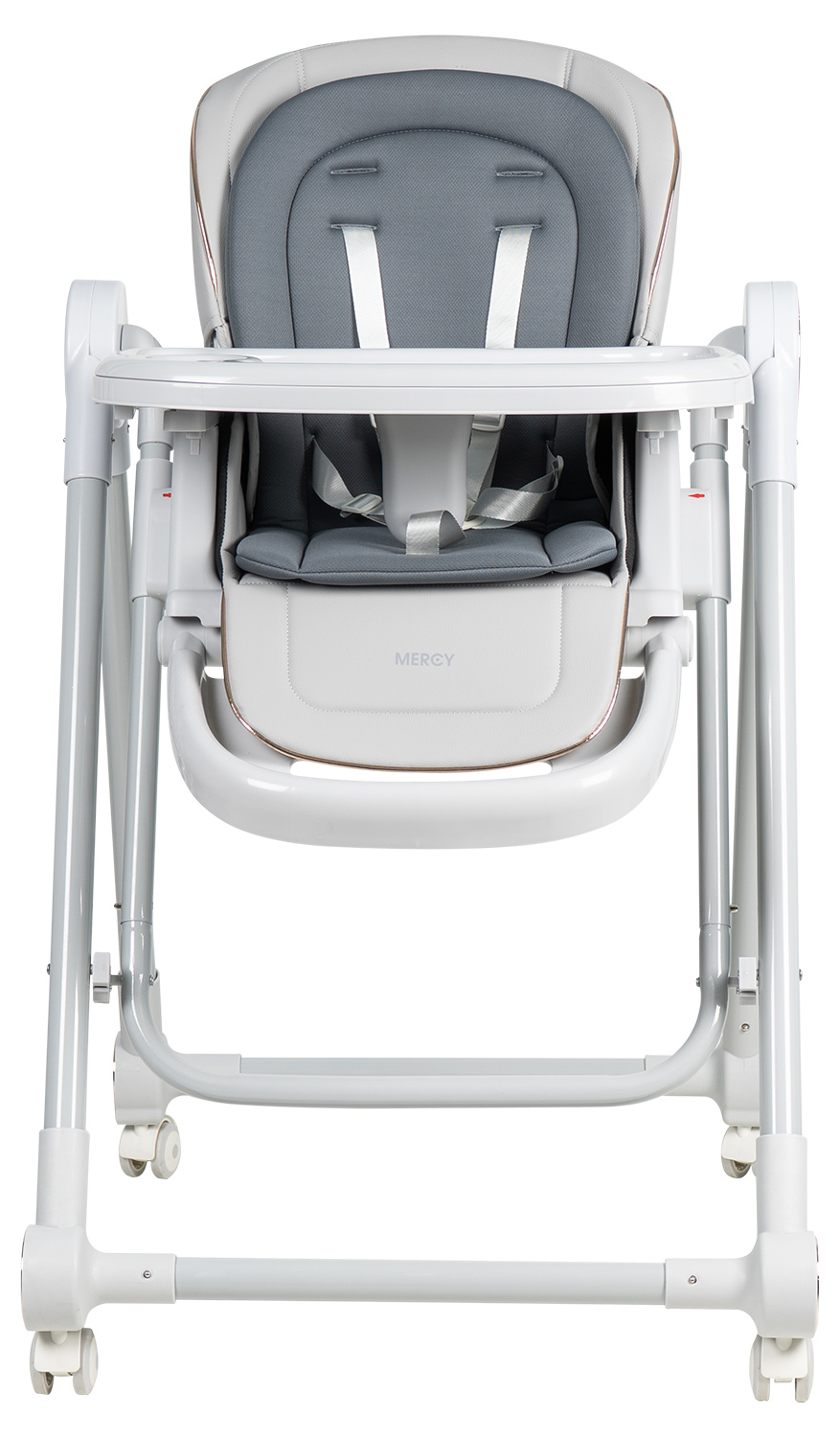 Стульчик для кормления Costa Mercy серый - фото 9