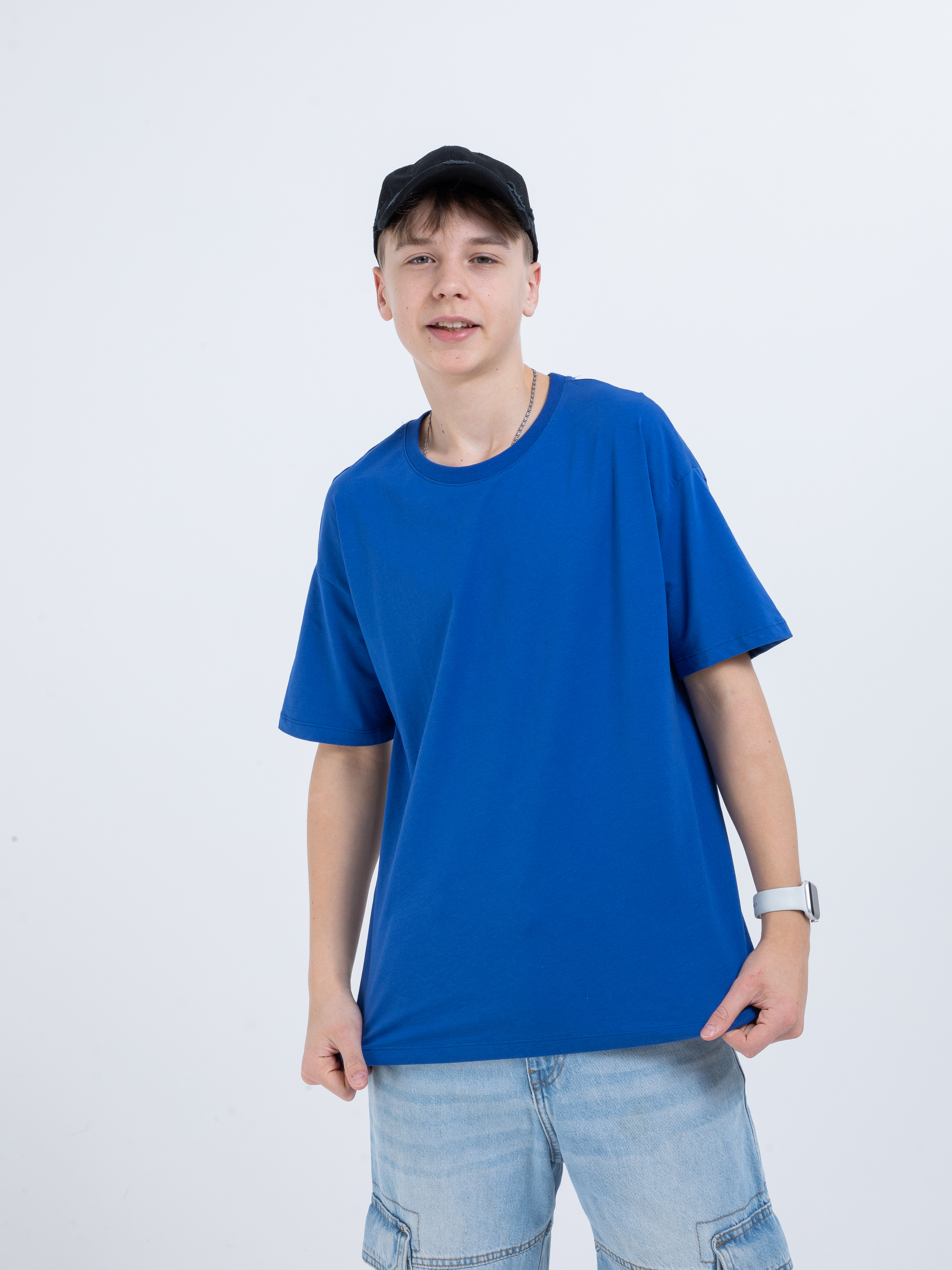 Футболка STELLA MODA 11601._электрик - фото 7