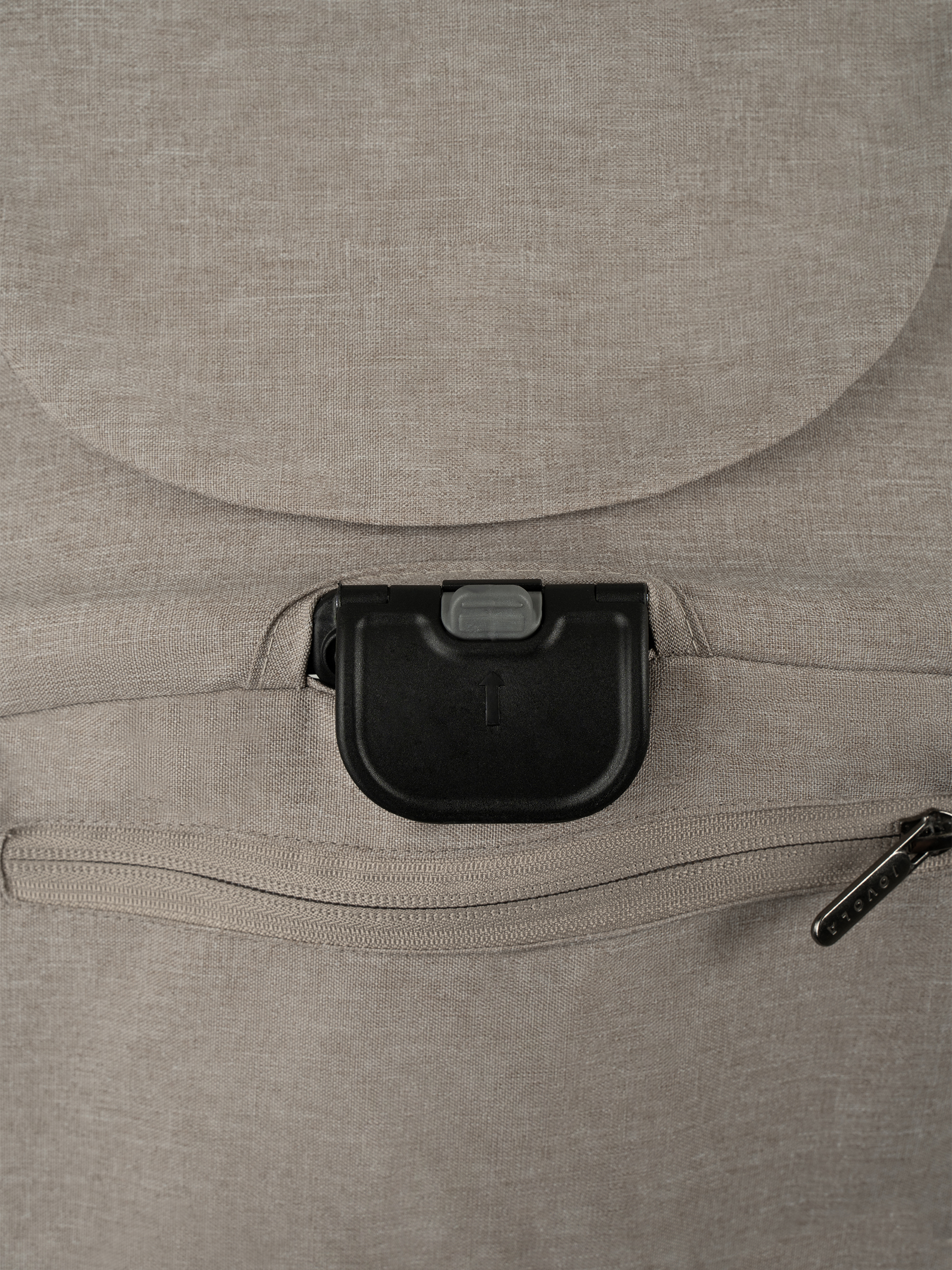 Коляска прогулочная JOVOLA LUNA бежевый - фото 16