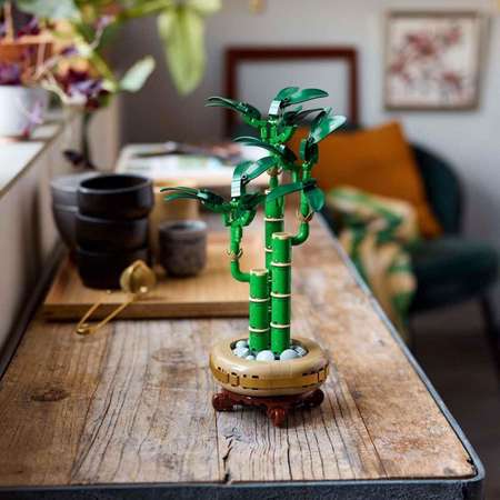Конструктор LEGO Botanicals Бамбук Символ удачи блочный