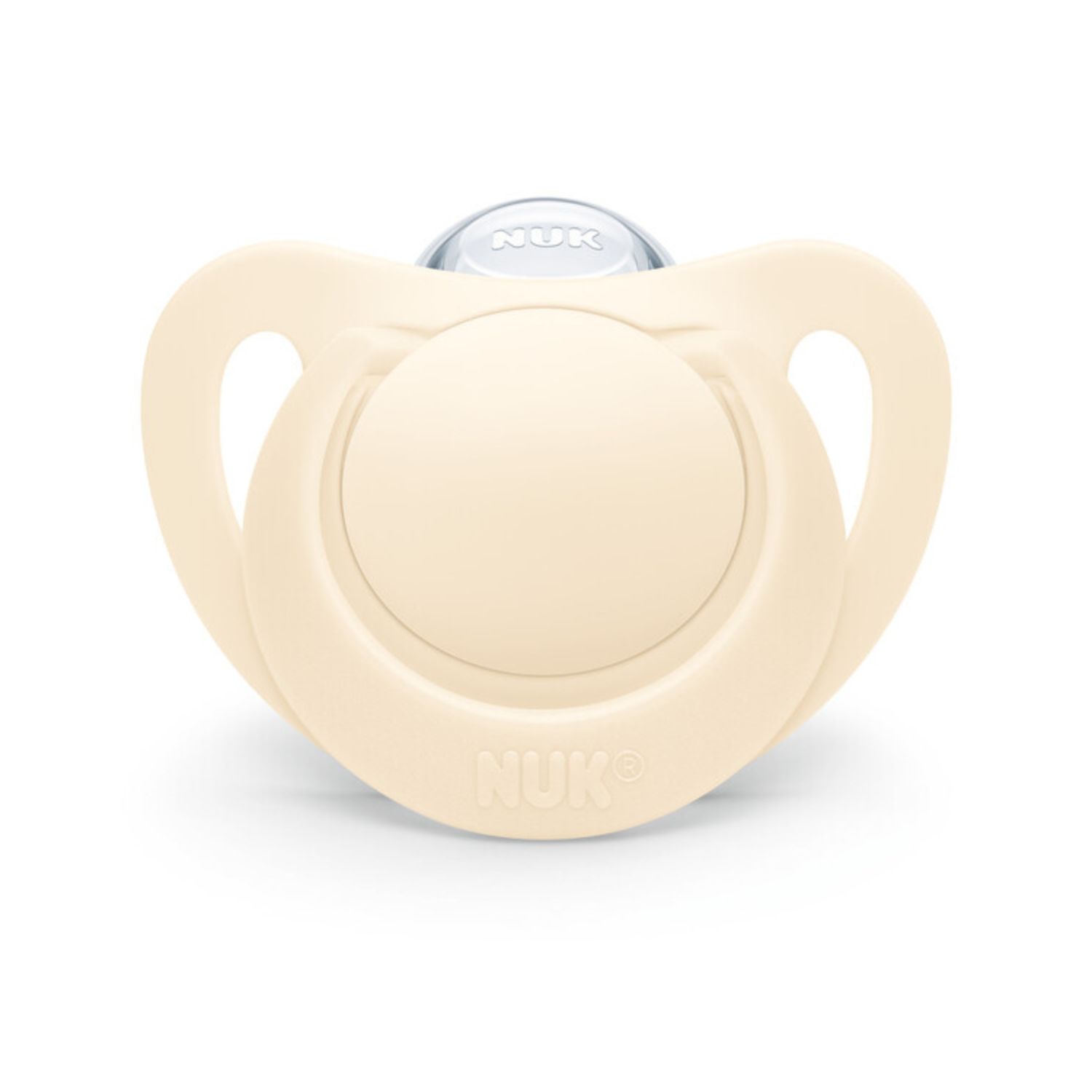 Пустышка Nuk силикон классическая от 0 мес. 2 шт. в ассортименте - фото 1