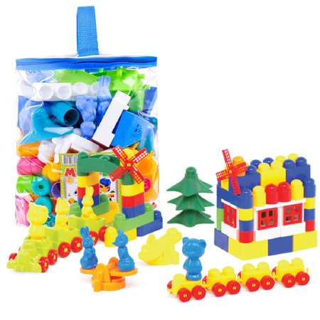 Конструктор Colorplast Мастер Блок сборная игровая модель