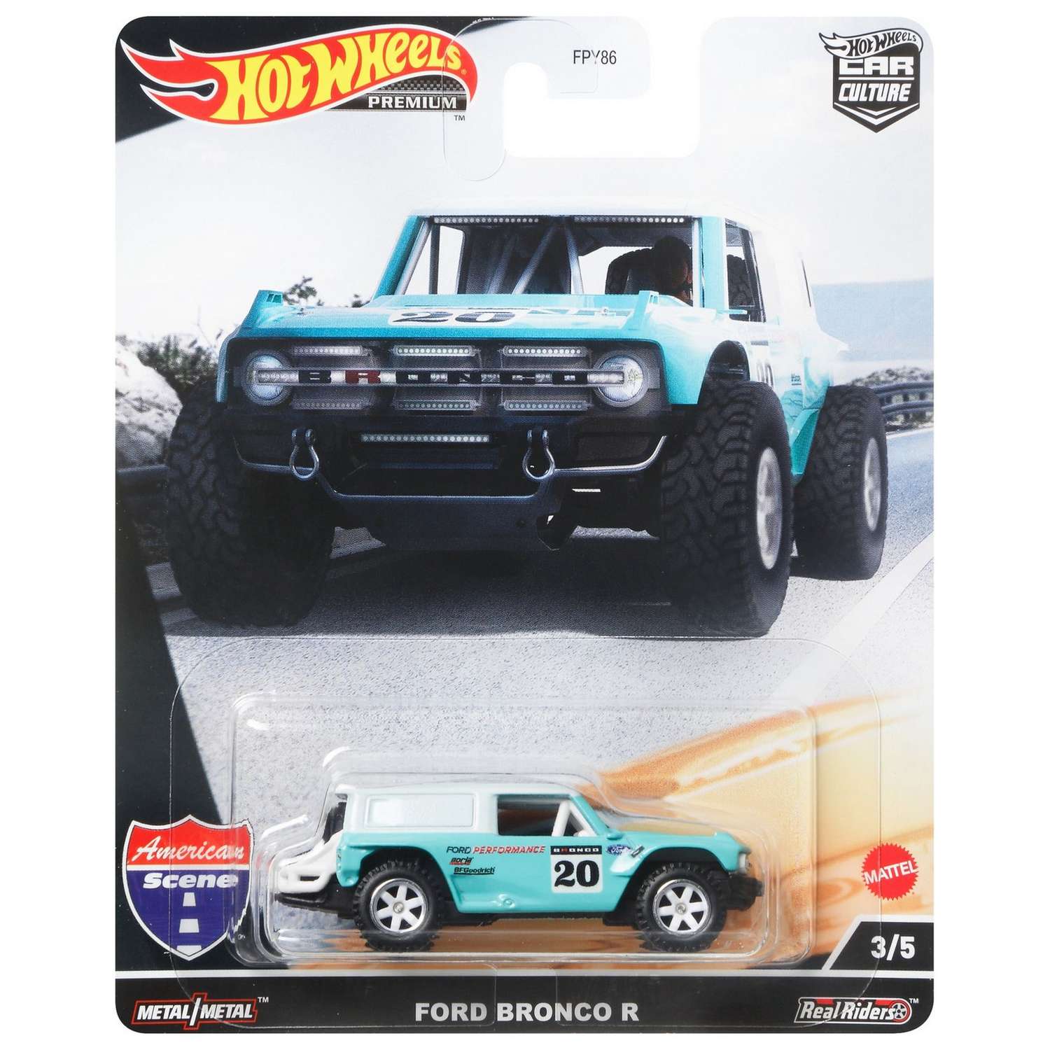Автомобиль Hot Wheels Ford Американская серия FPY86 - фото 1