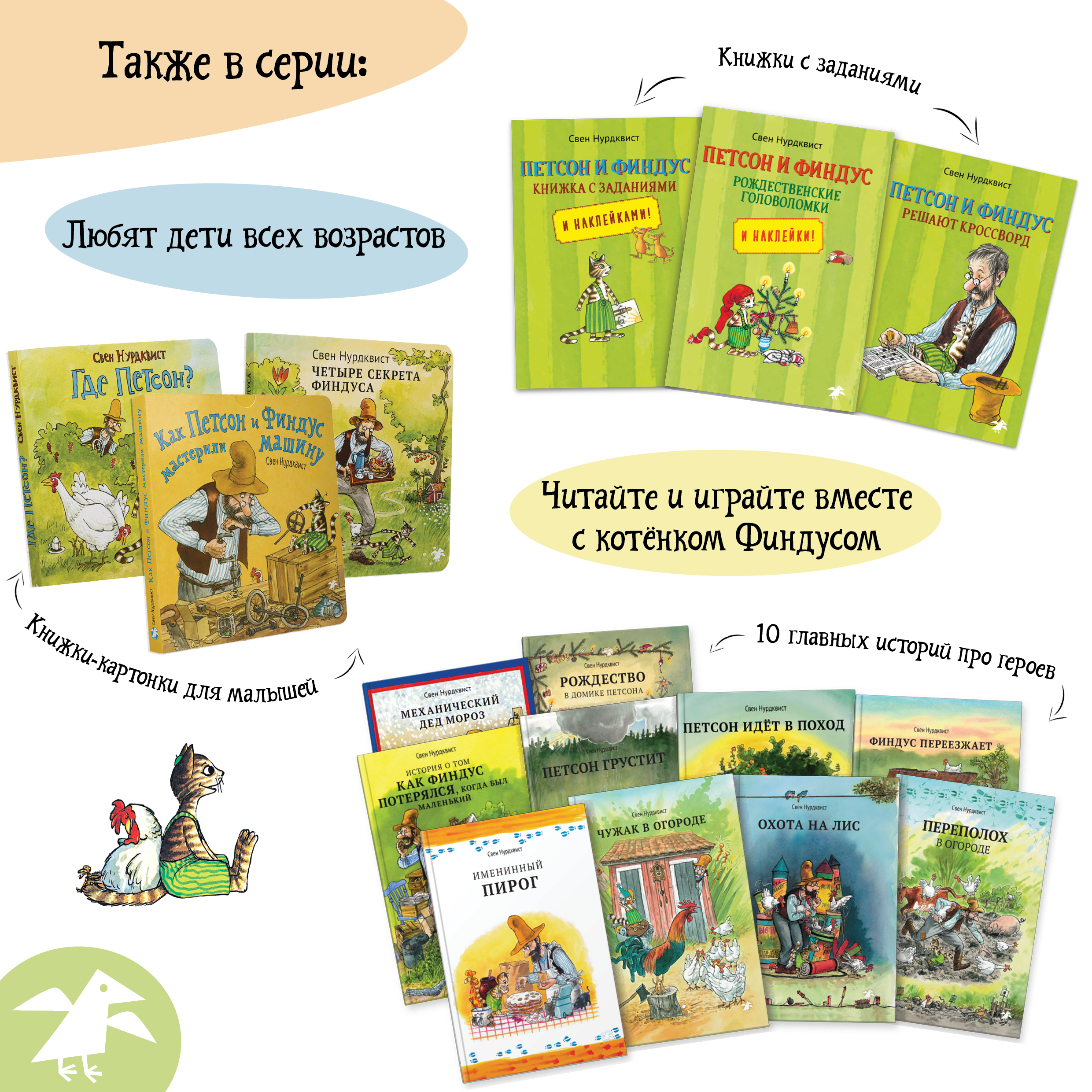 Книга ALBUS CORVUS Петсон и Финдус познают мир - фото 6