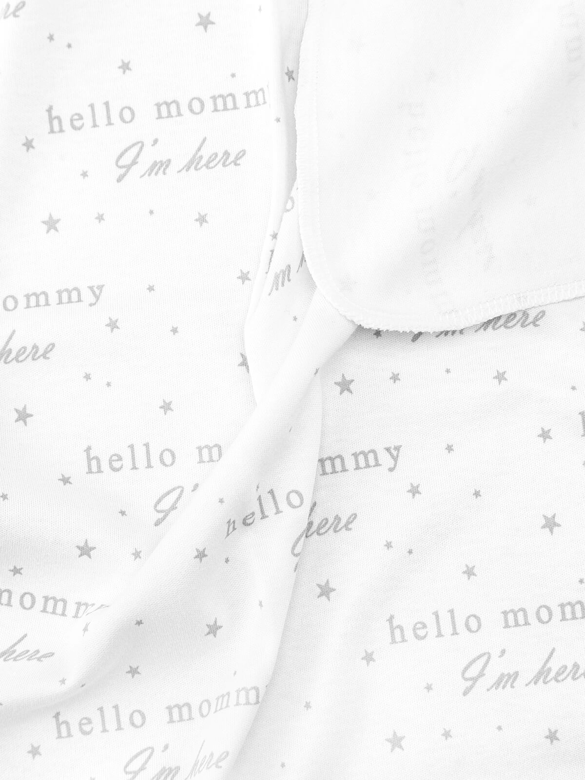 Пелёнка Mjolk Грибочки Hello Mommy трикотаж 80х80 см 2 шт. - фото 7