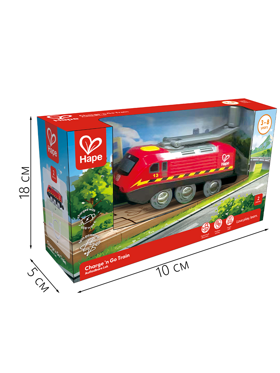 Поезд Hape 11.5 см E3874_HP - фото 11