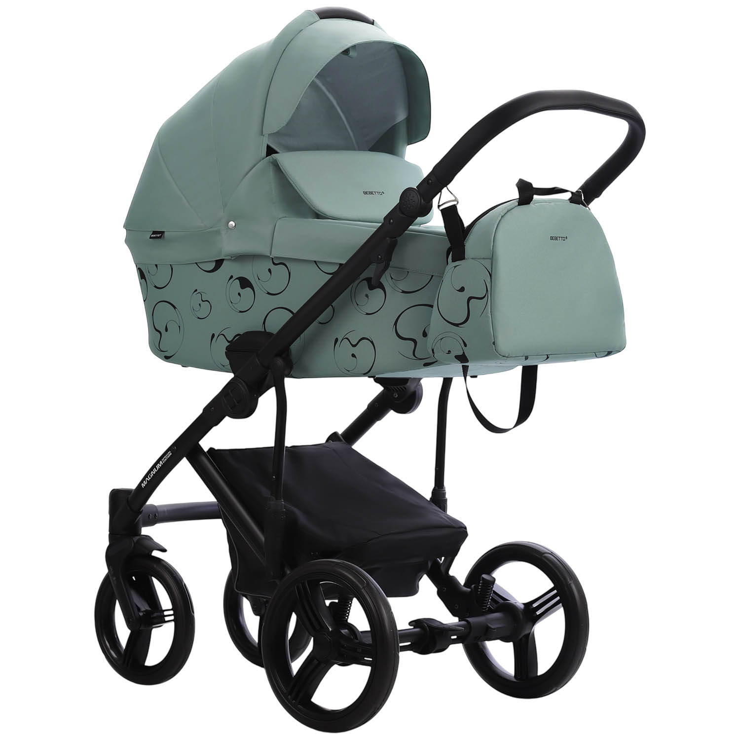 Коляска 2в1 Bebetto Magnum Light SE зеленый - фото 3