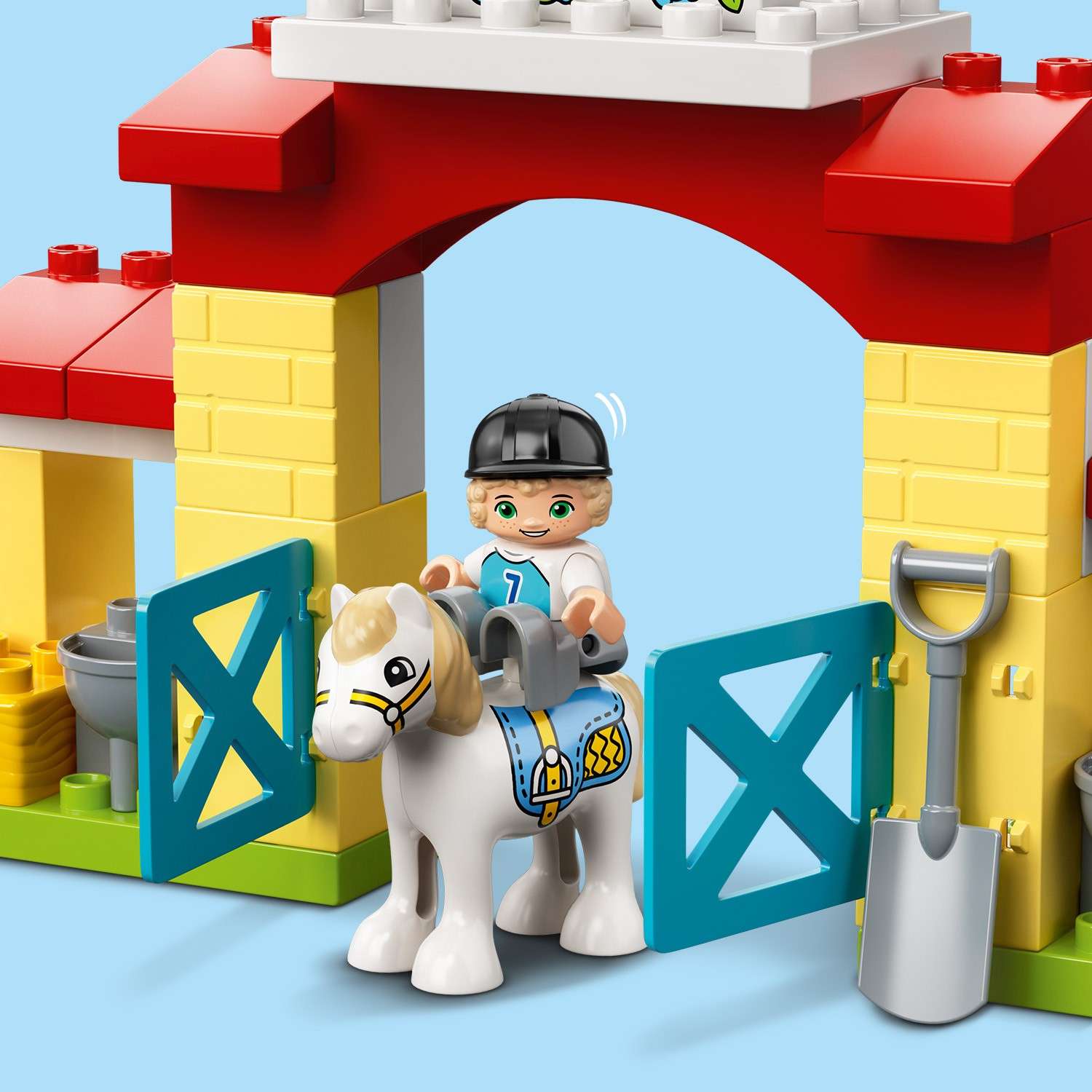Конструктор LEGO DUPLO Конюшня для лошади и пони - фото 10