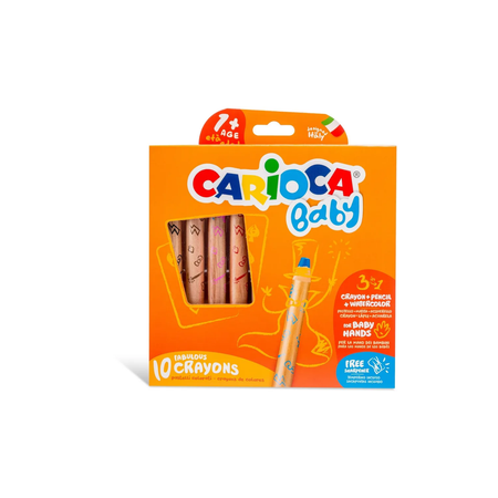 Восковые мелки CARIOCA 10 шт.