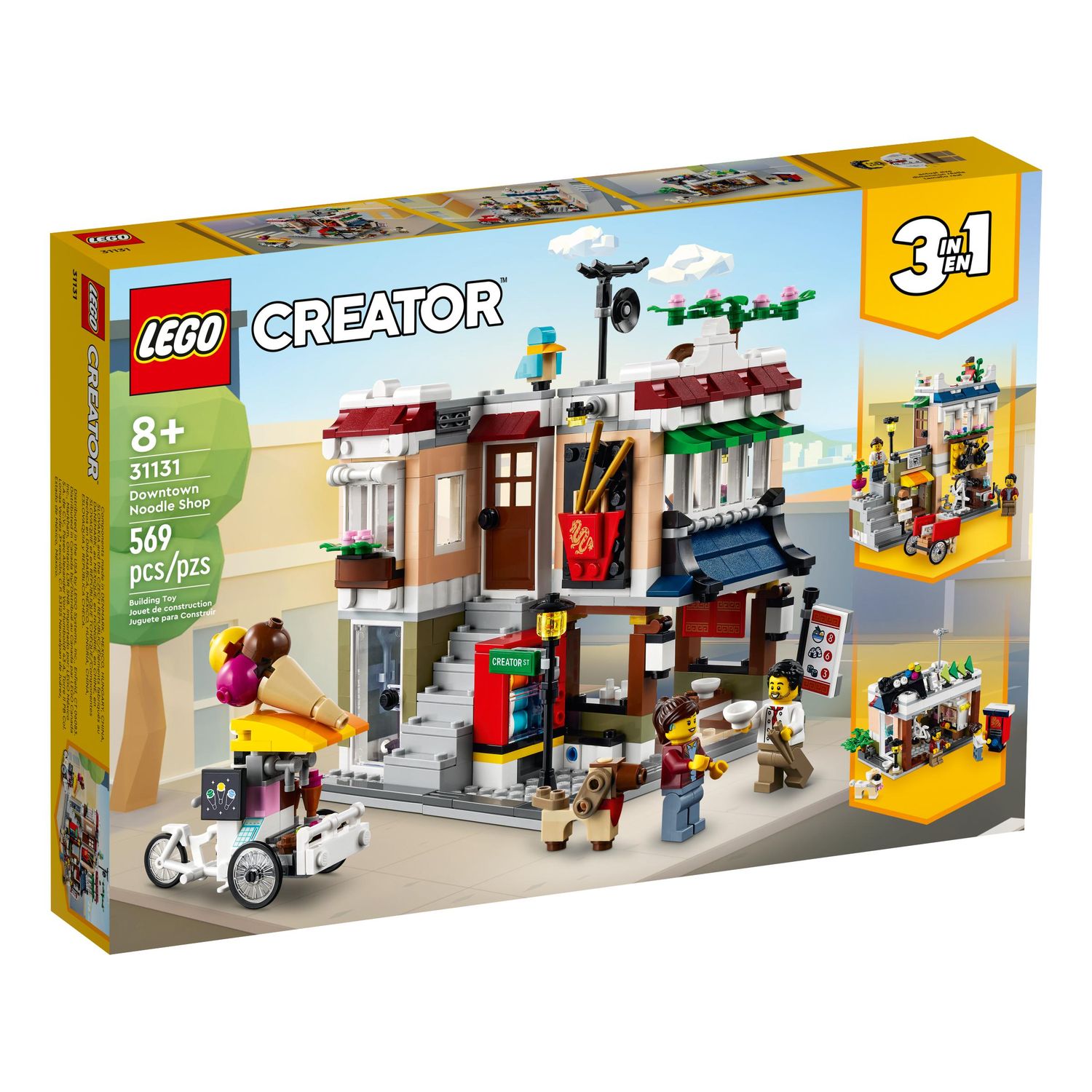 Конструктор LEGO Creator Downtown Noodle Shop 569 дет. - фото 1