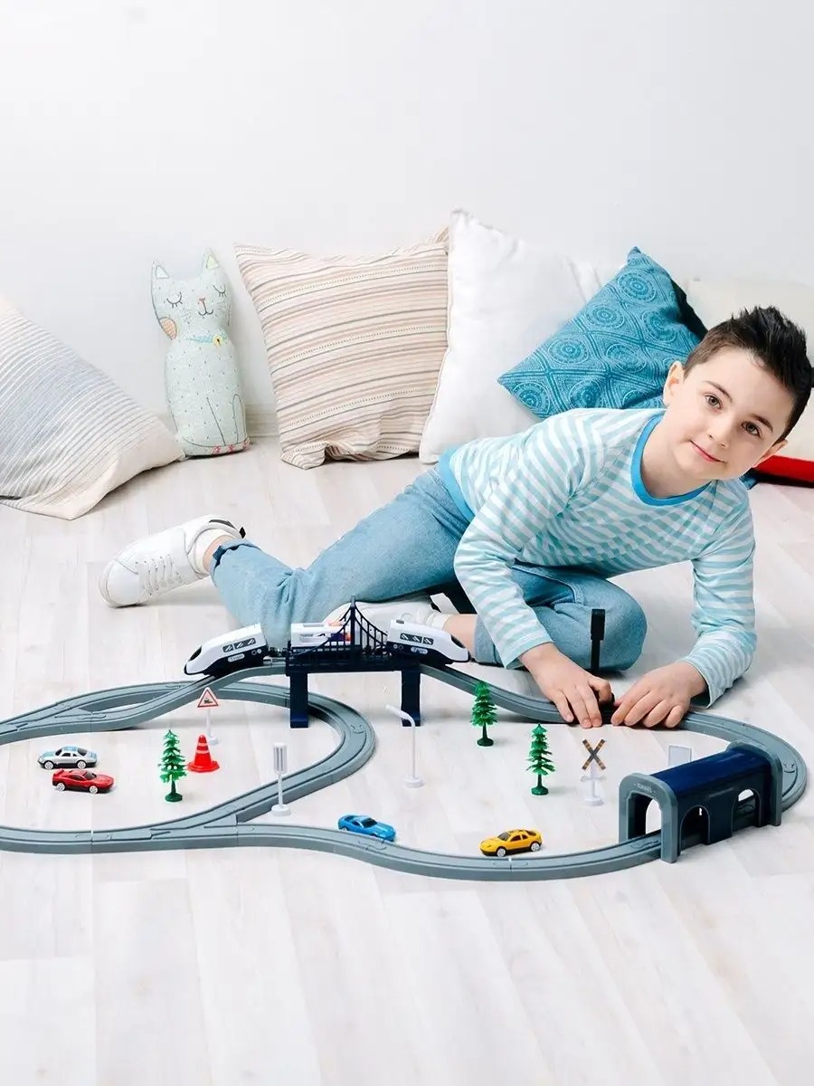 Набор железнодорожный Givito G201-012 - фото 4