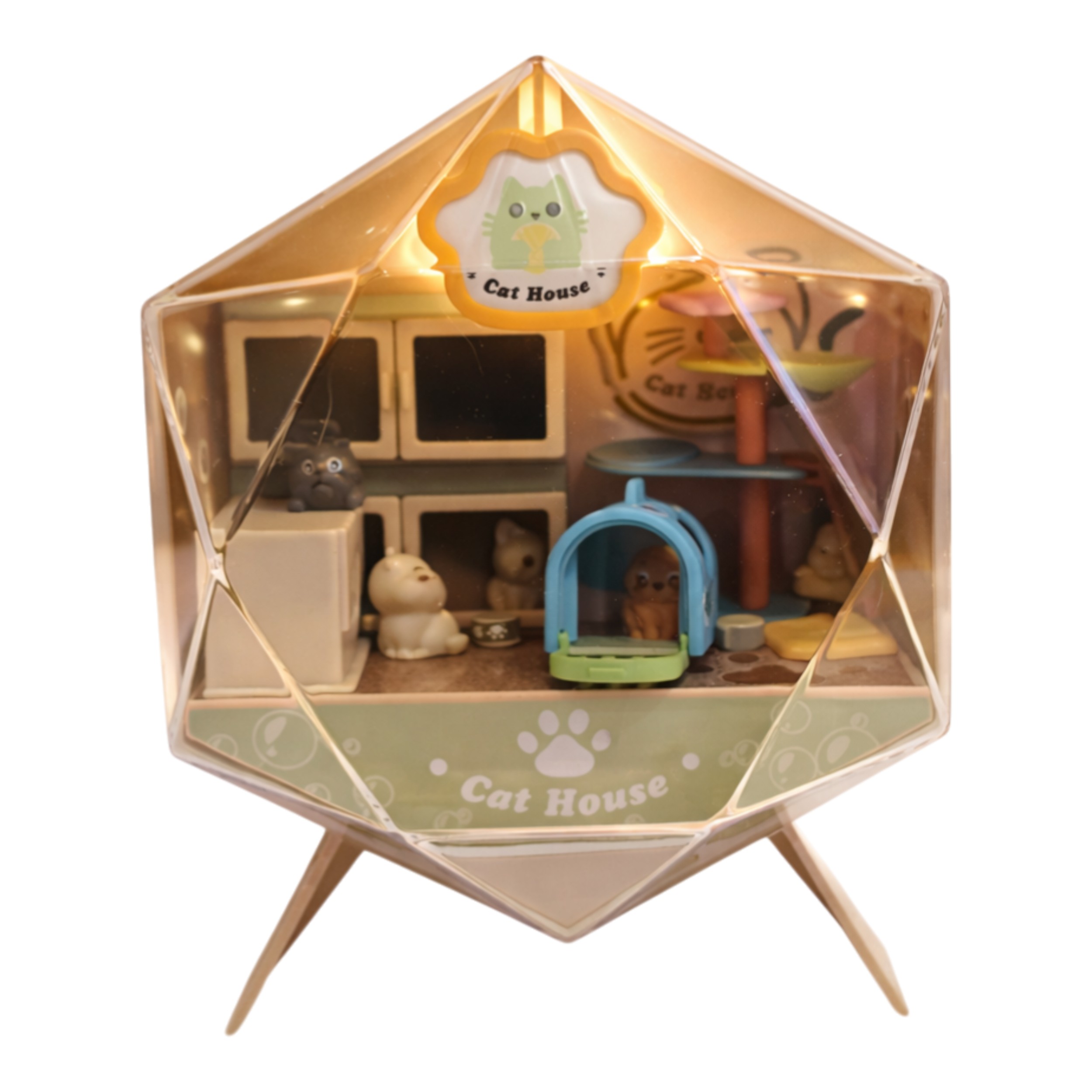 Конструктор KiddiePlay Домик с 5 котиками - фото 4