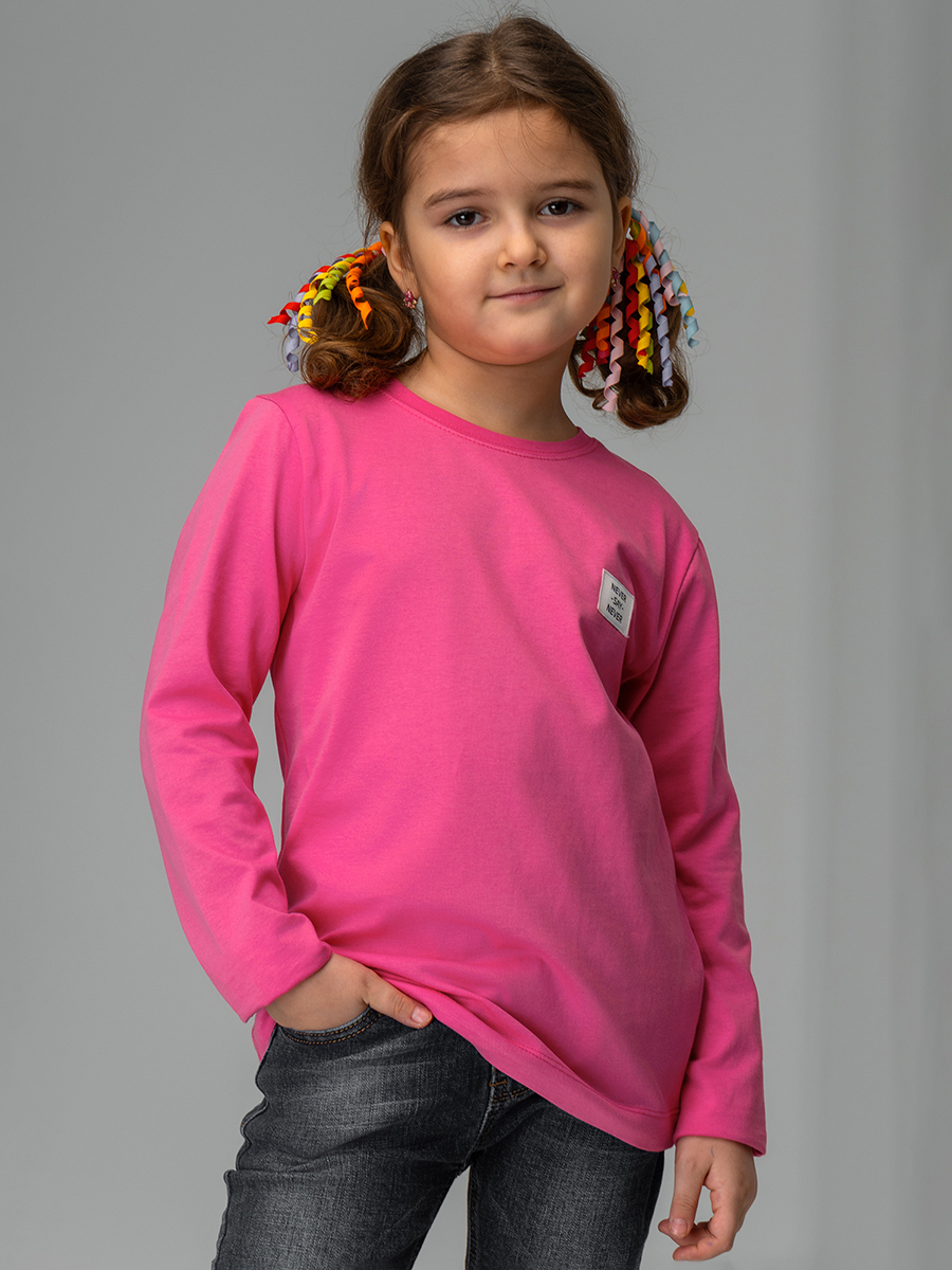 Лонгслив BONITO KIDS SS6097малиновый - фото 1