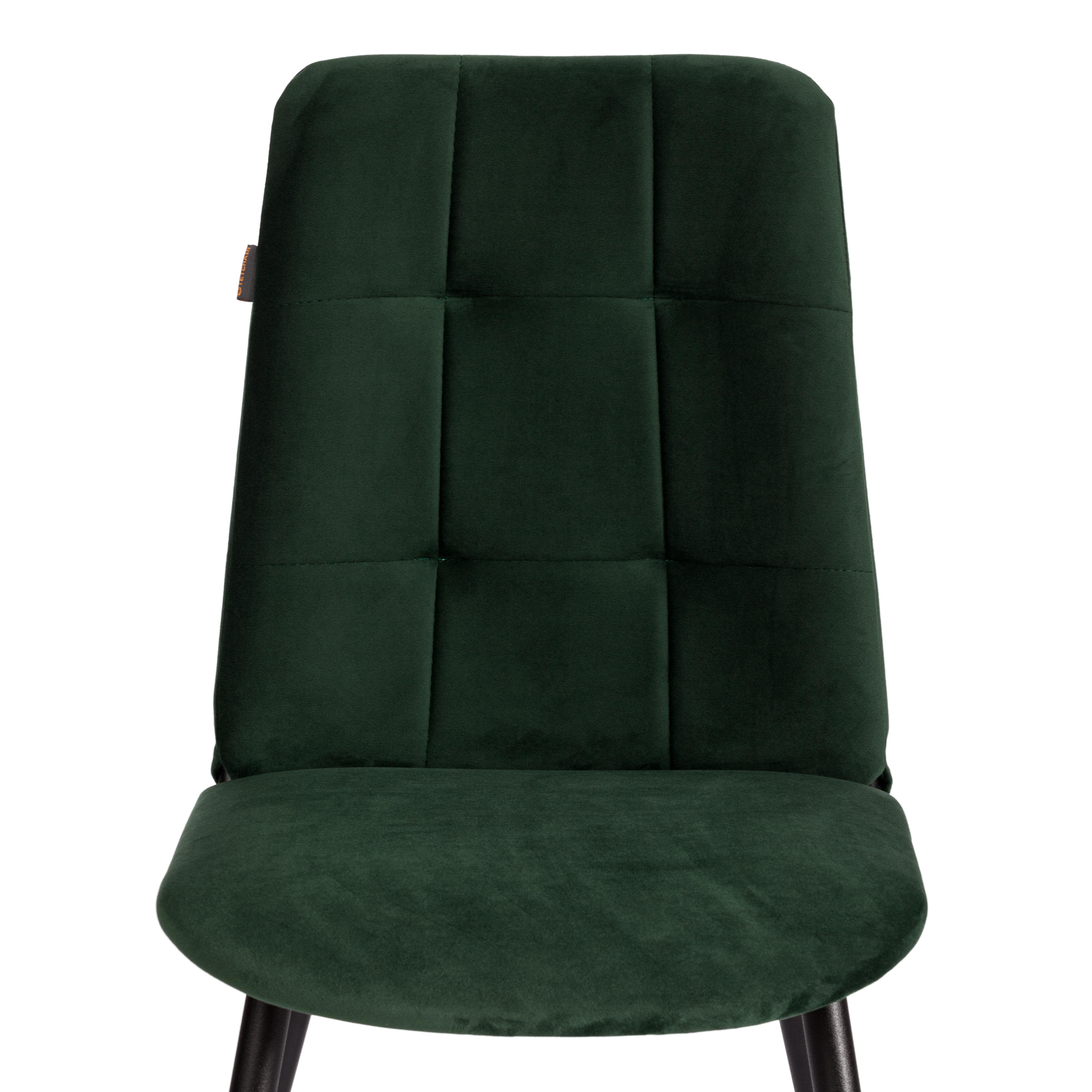Стул TETCHAIR Asti TREND велюр изумруд 2 шт. - фото 9