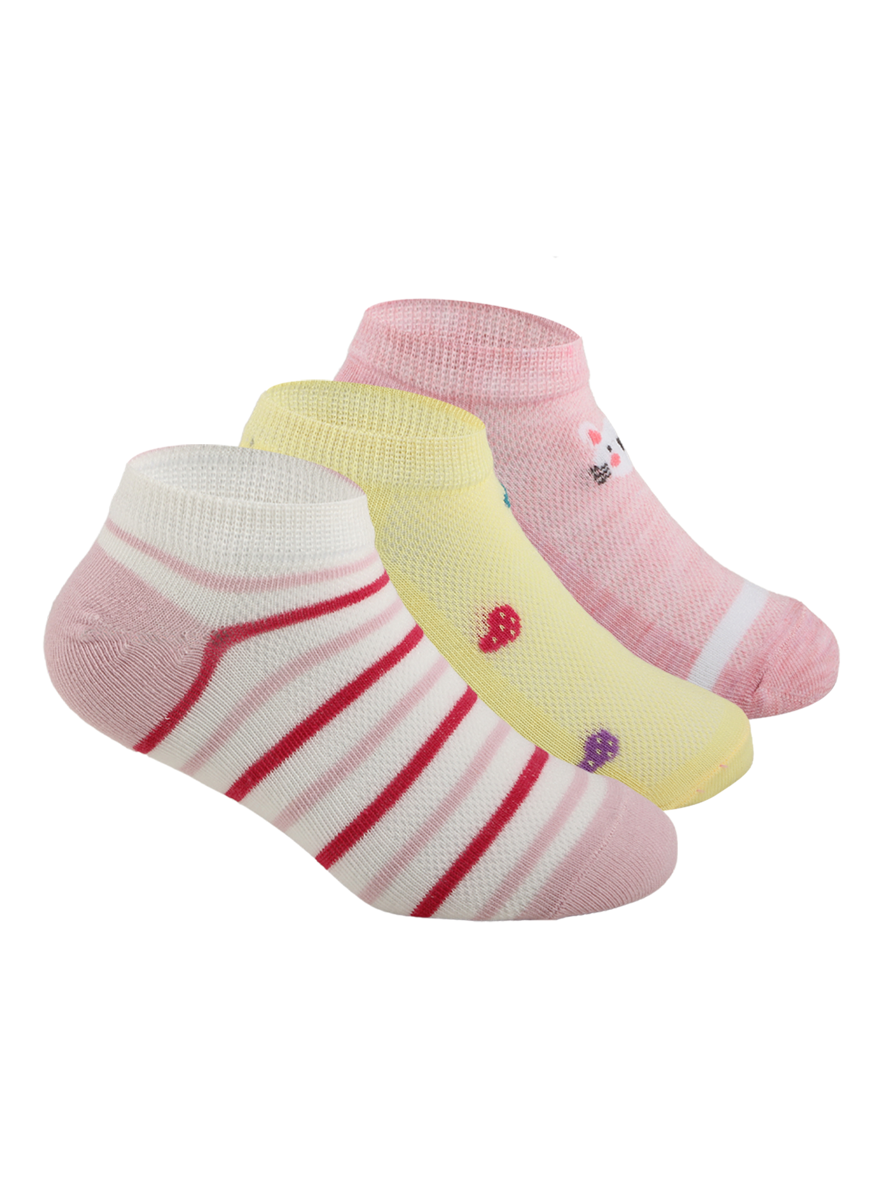 Носки 3 пары Little Mania ZW-AA36-3MIX-4 - фото 1