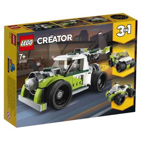 Конструктор LEGO Creator Грузовик-ракета блочный