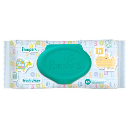 Влажные салфетки Pampers Fresh Clean 64 шт.