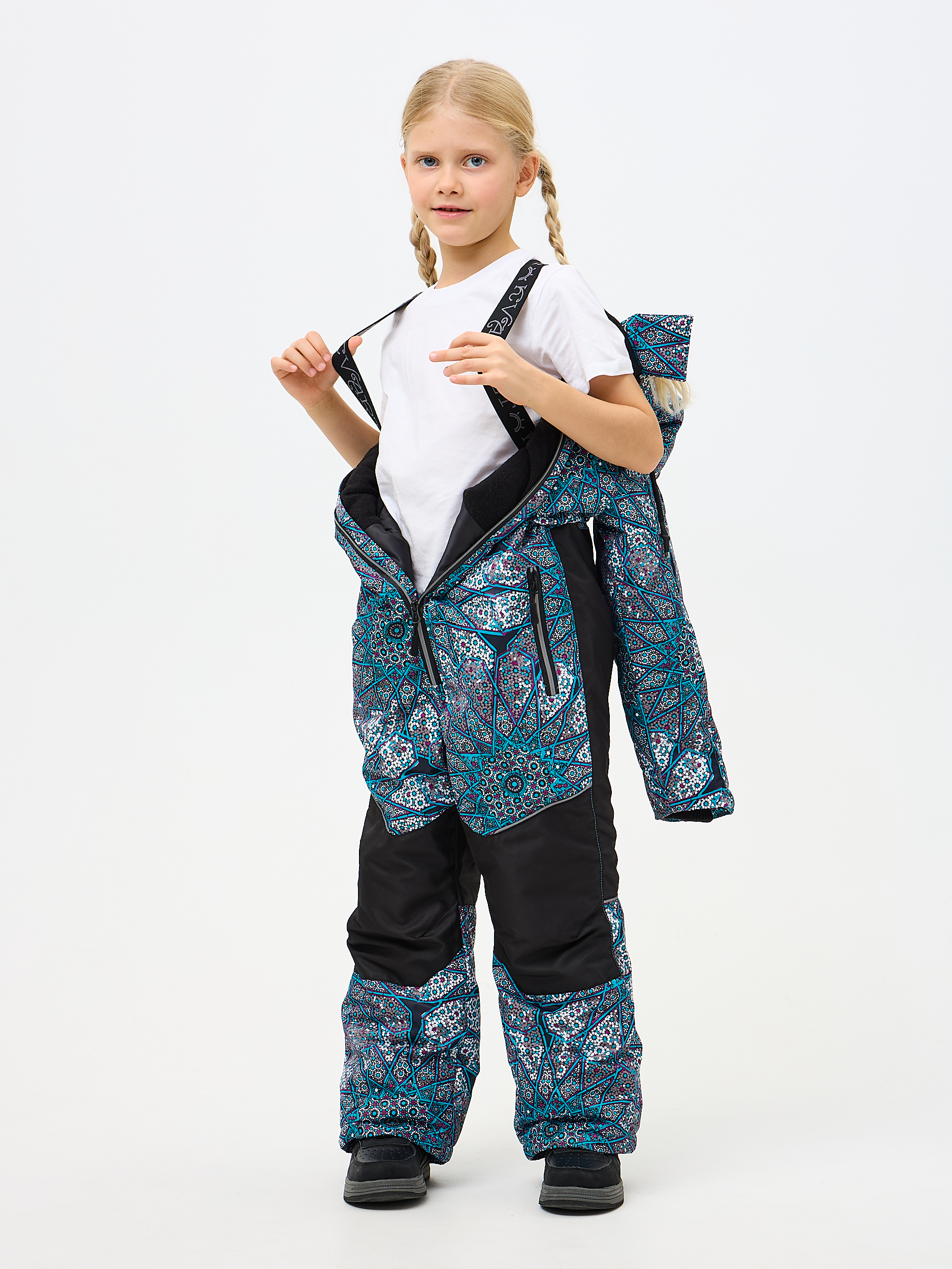 Комбинезон Kvartet 854 т.сер-голубой - фото 7