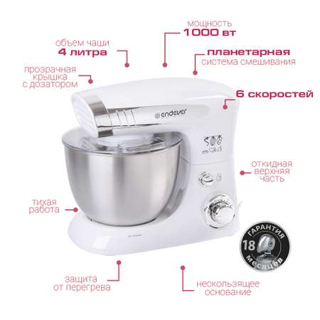 Миксер планетарный ENDEVER SIGMA-19