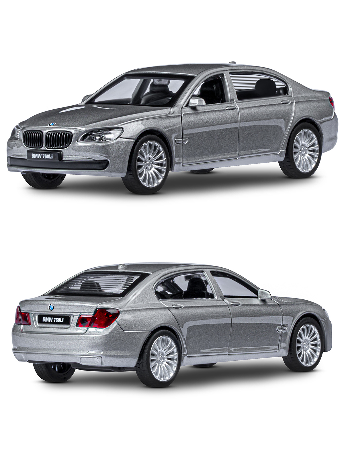 Автомобиль АВТОпанорама BMW 760 LI 1:46 JB1251260 - фото 6